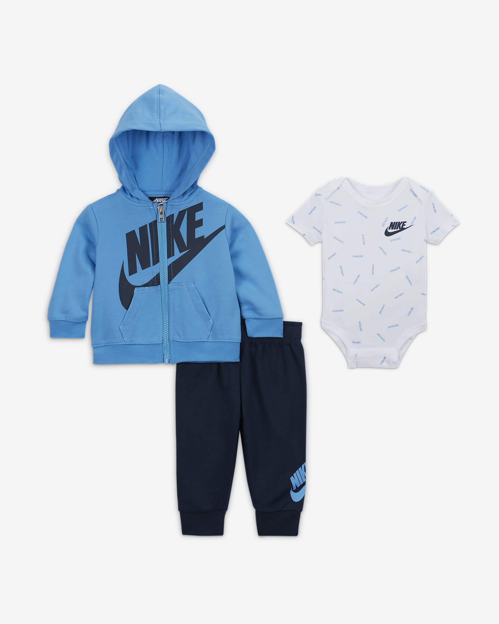Nike Baby (3–6M) Just Do It 3-Piece Trousers Set. Nike NL