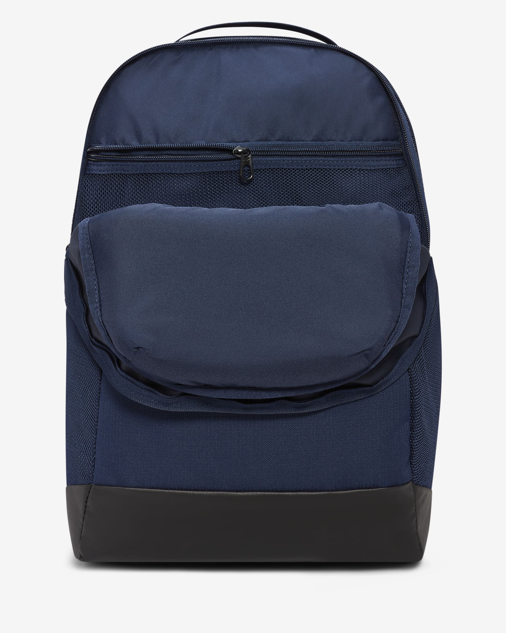 Nike Brasilia 9.5 Training Backpack (Medium, 24L) - Midnight Navy/Black/White