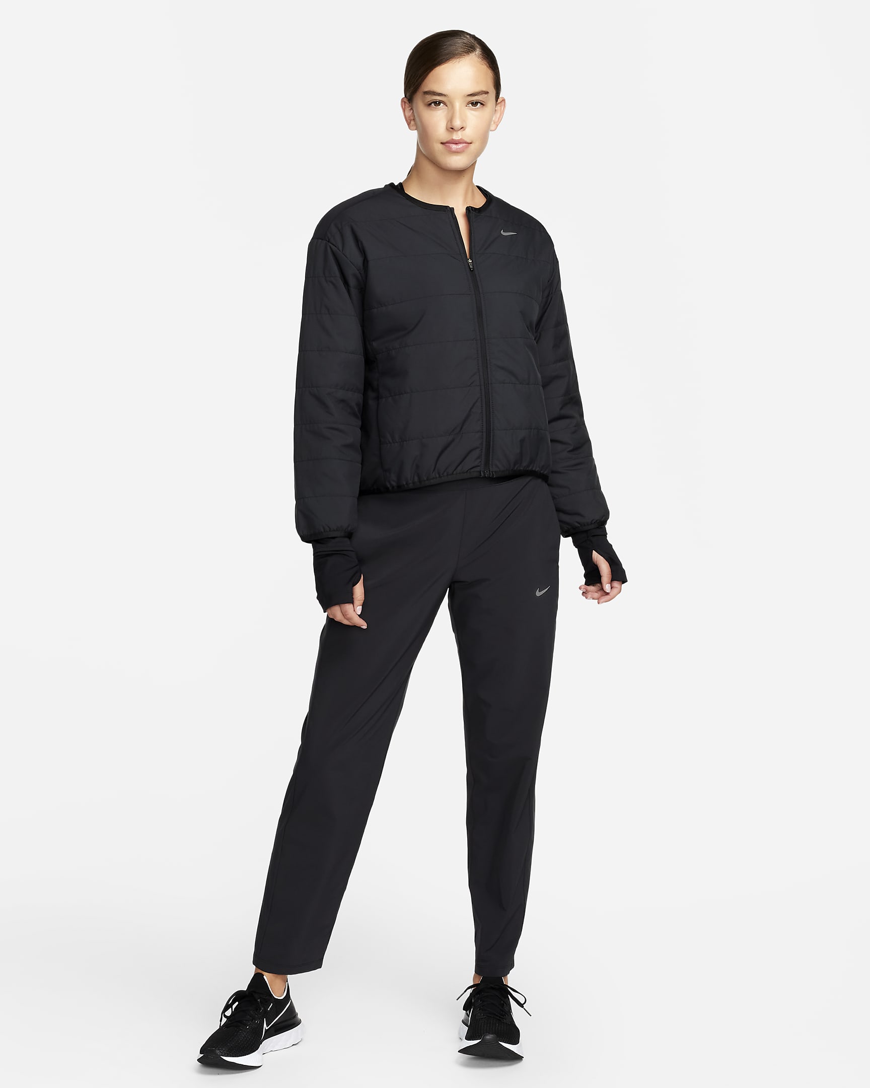 Veste de running Nike Therma-FIT Swift pour femme - Noir