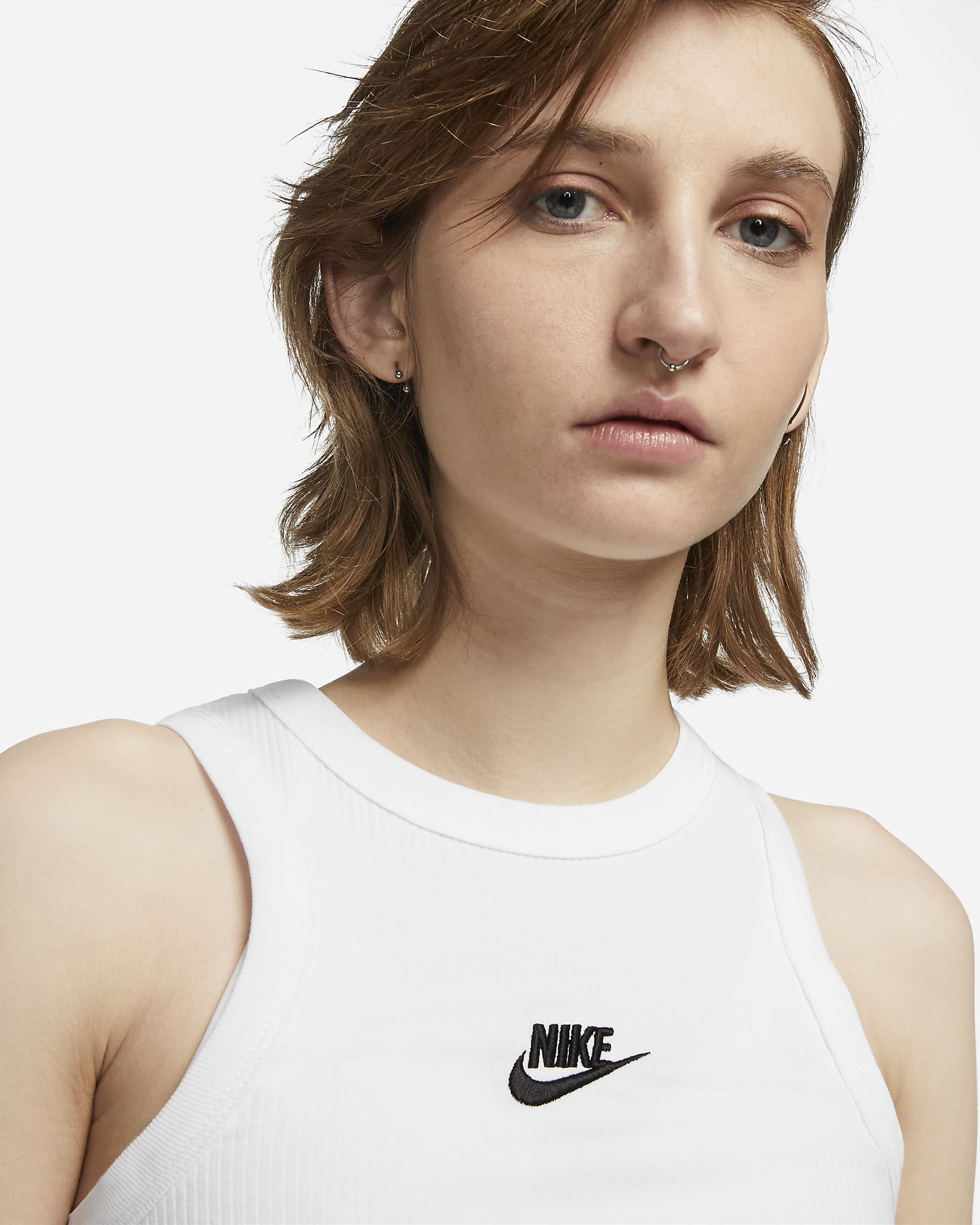 Nike Sportswear Women's Ribbed Tank Top. Nike UK