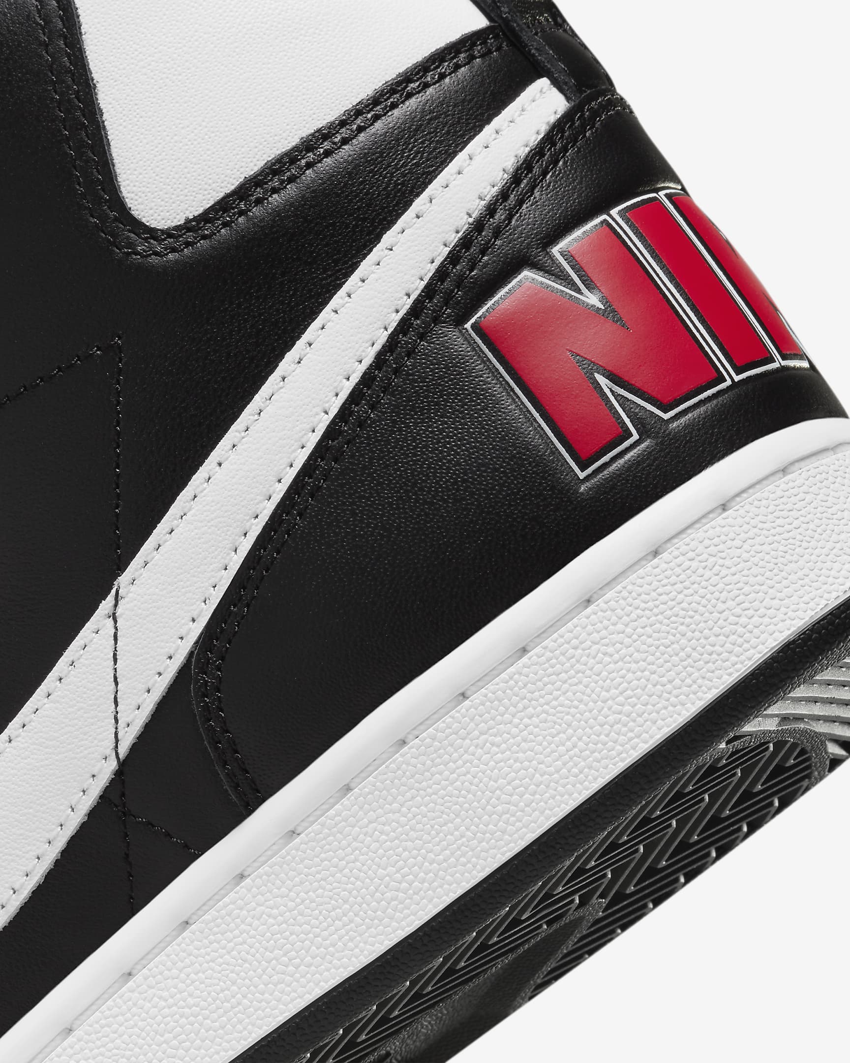 Nike Terminator High Men's Shoes - Black/University Red/White