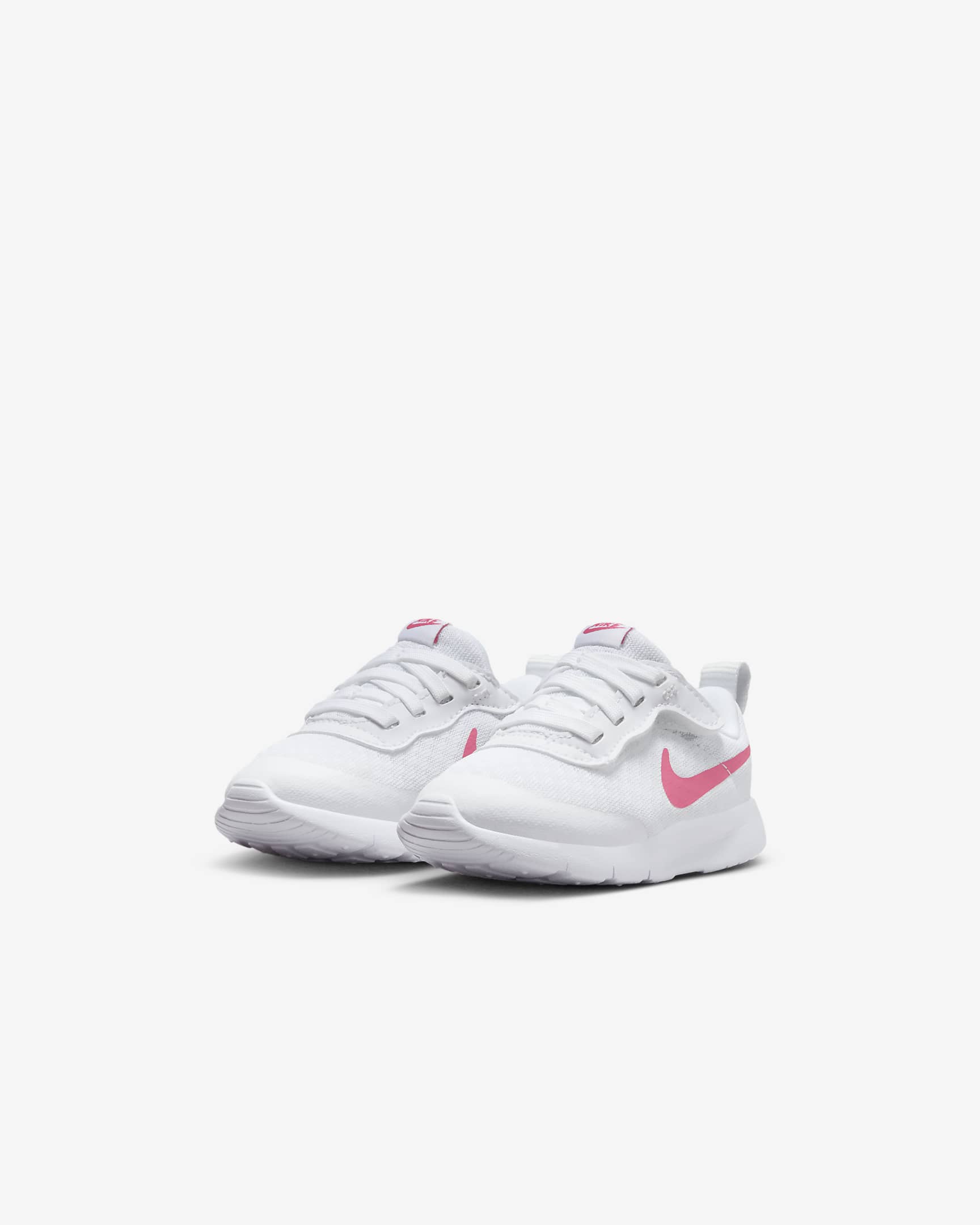 Nike Tanjun EasyOn Baby/Toddler Shoes - White/Barely Volt/Black/Aster Pink