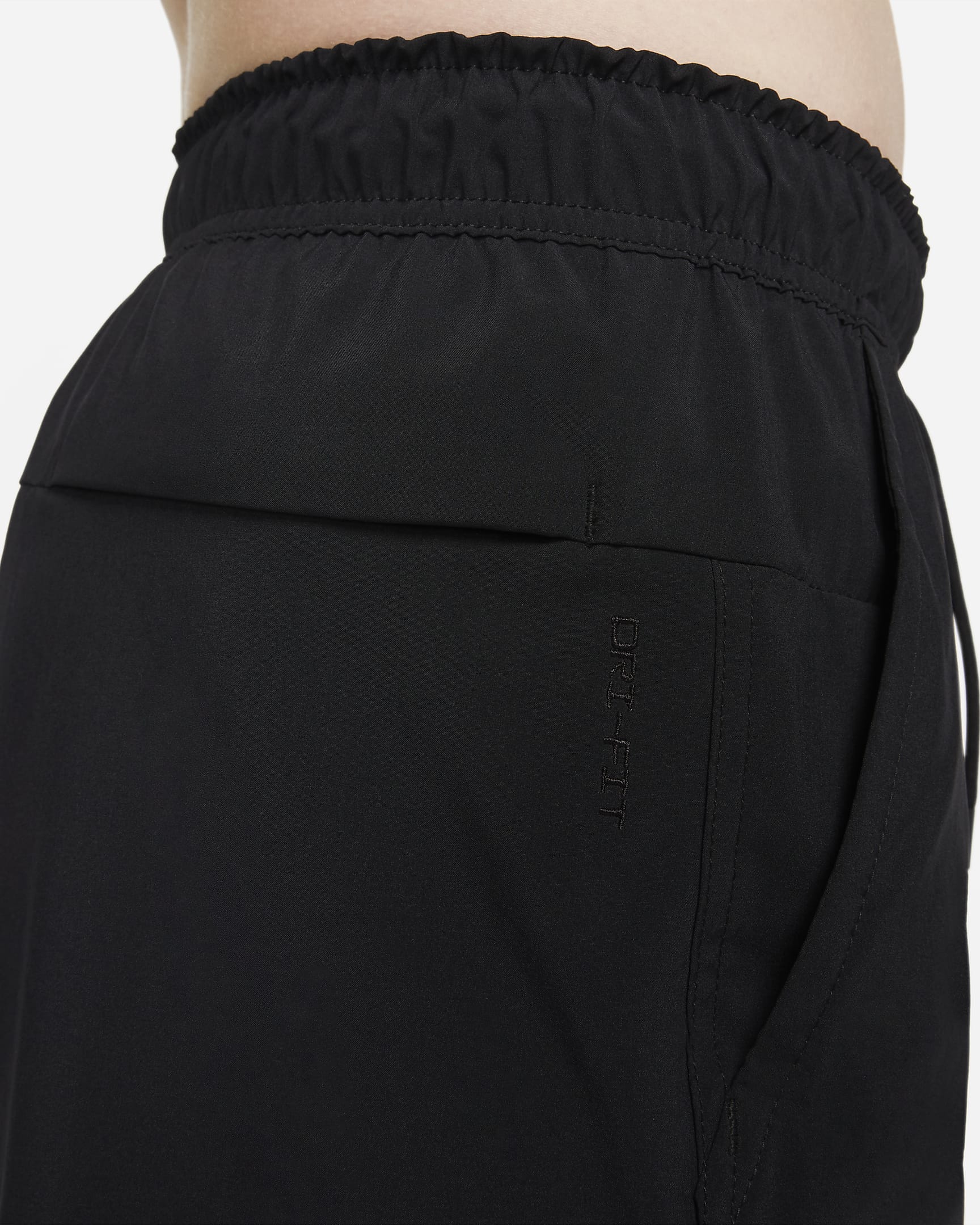 Shorts versatili Dri-FIT non foderati 18 cm Nike Unlimited – Uomo - Nero/Nero/Nero