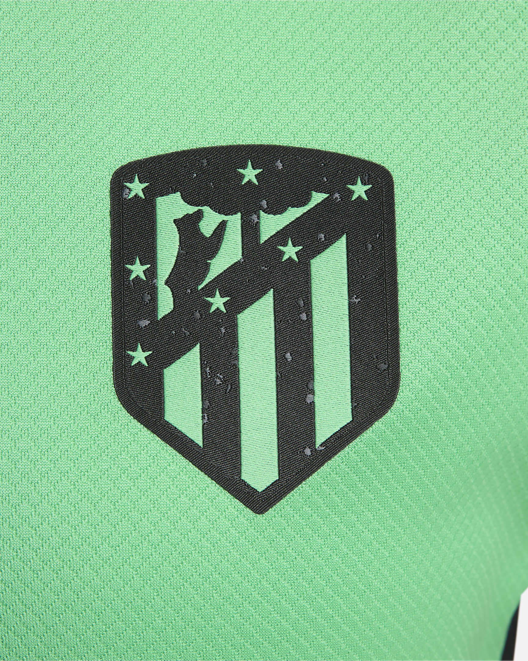 Jersey de fútbol Nike Dri-FIT del Club Atlético de Madrid alternativo 2023/24 Stadium para mujer - Verde primavera/Negro/Negro