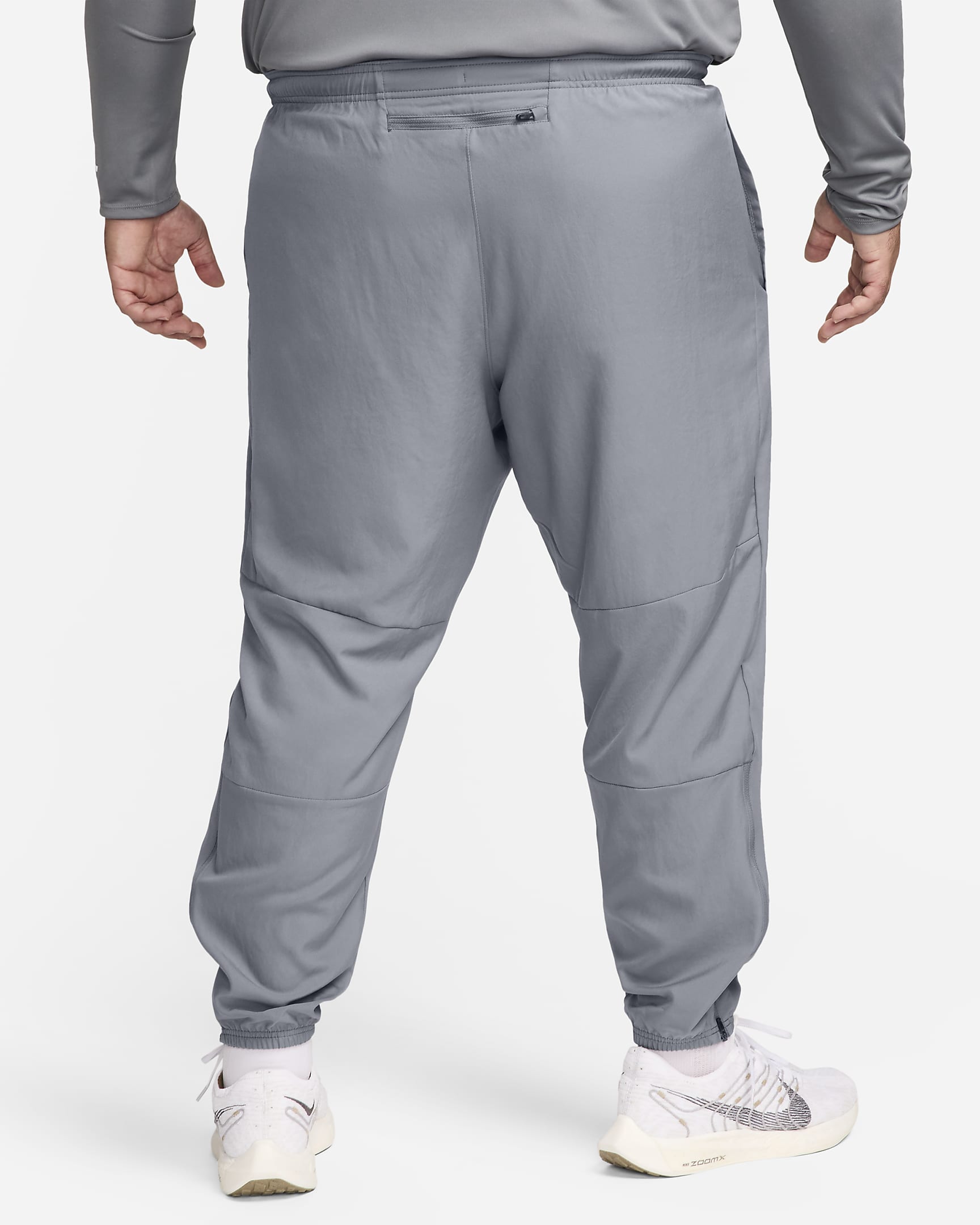 Vävda löparbyxor Nike Challenger Dri-FIT för män - Smoke Grey/Svart