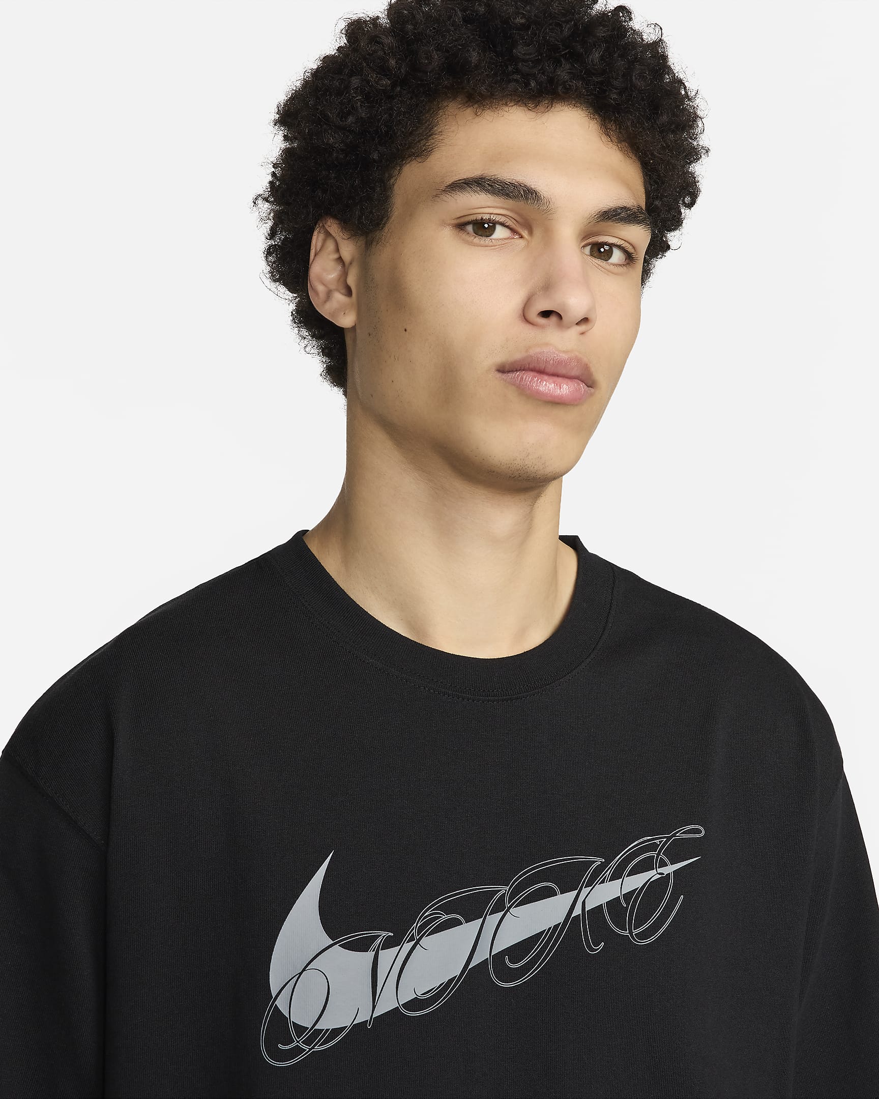 Nike Men's Max90 Basketball T-Shirt - Black