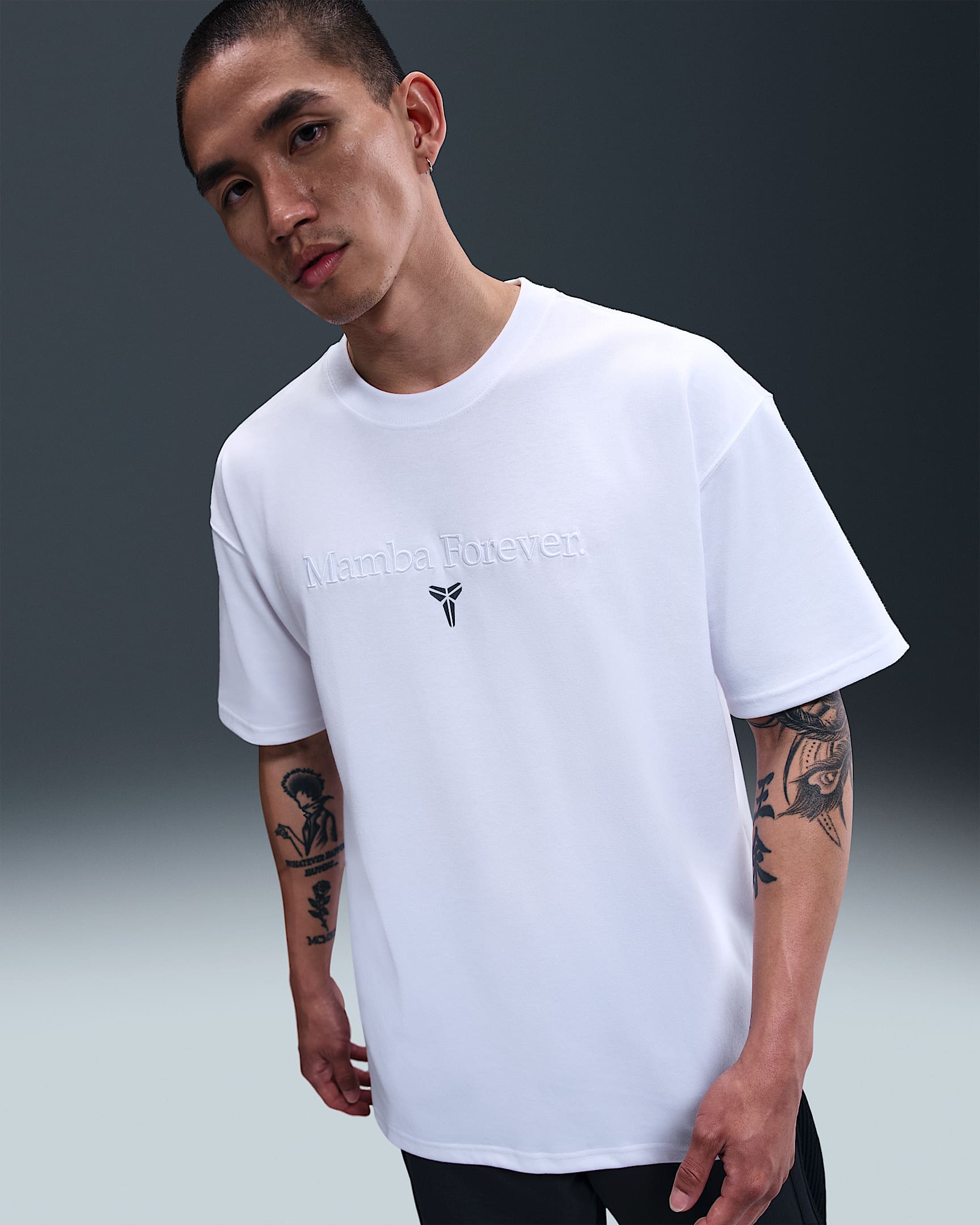 T-shirt da basket Dri-FIT Kobe – Uomo - Bianco
