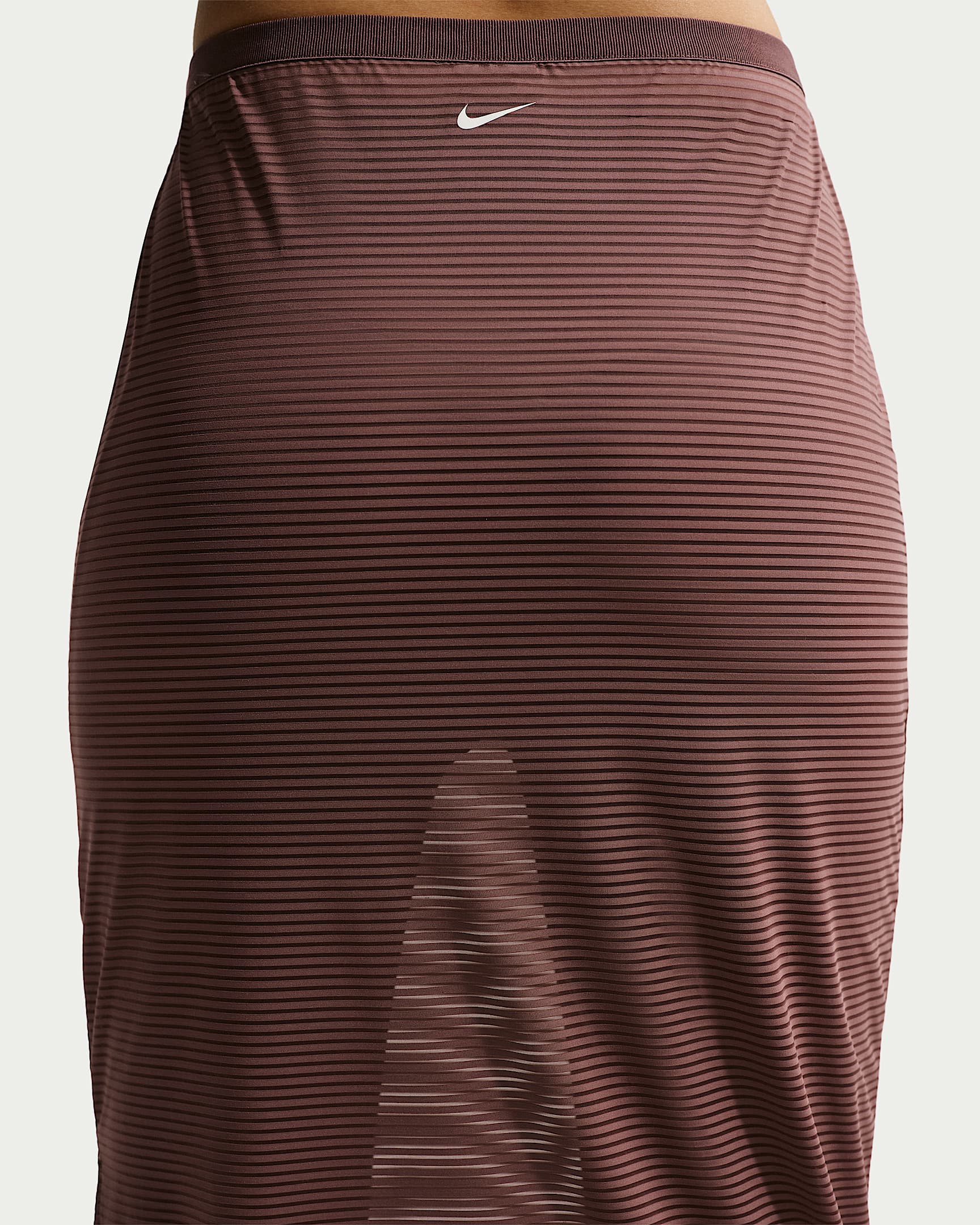 Nike Sportswear Women's Slim Sheer Midi Skirt - Tattoo/Sail