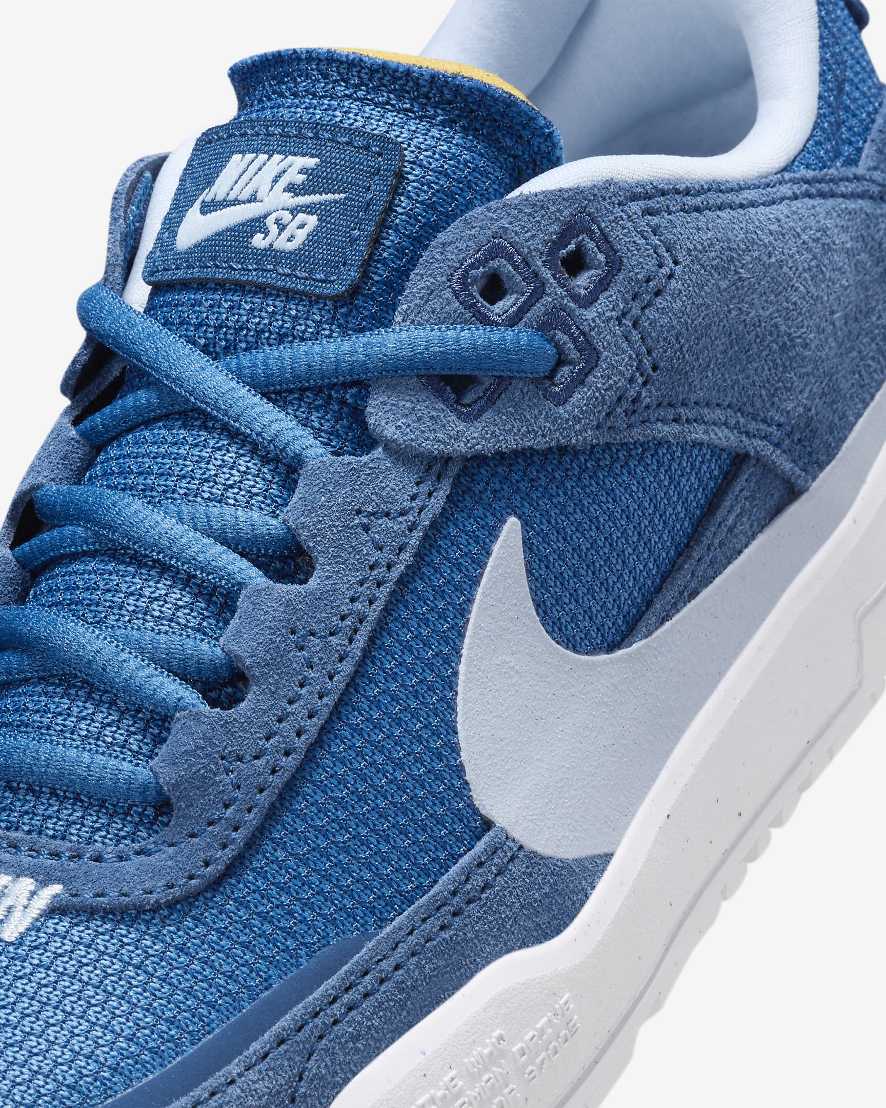 Nike SB Day One Big Kids' Skate Shoes - Court Blue/Midnight Navy/White/Light Armory Blue