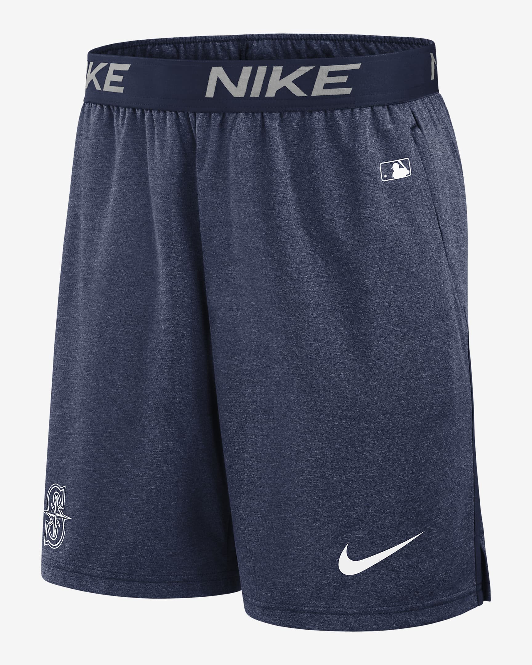 Seattle Mariners Authentic Collection Practice Men's Nike Dri-FIT MLB Shorts - Navy