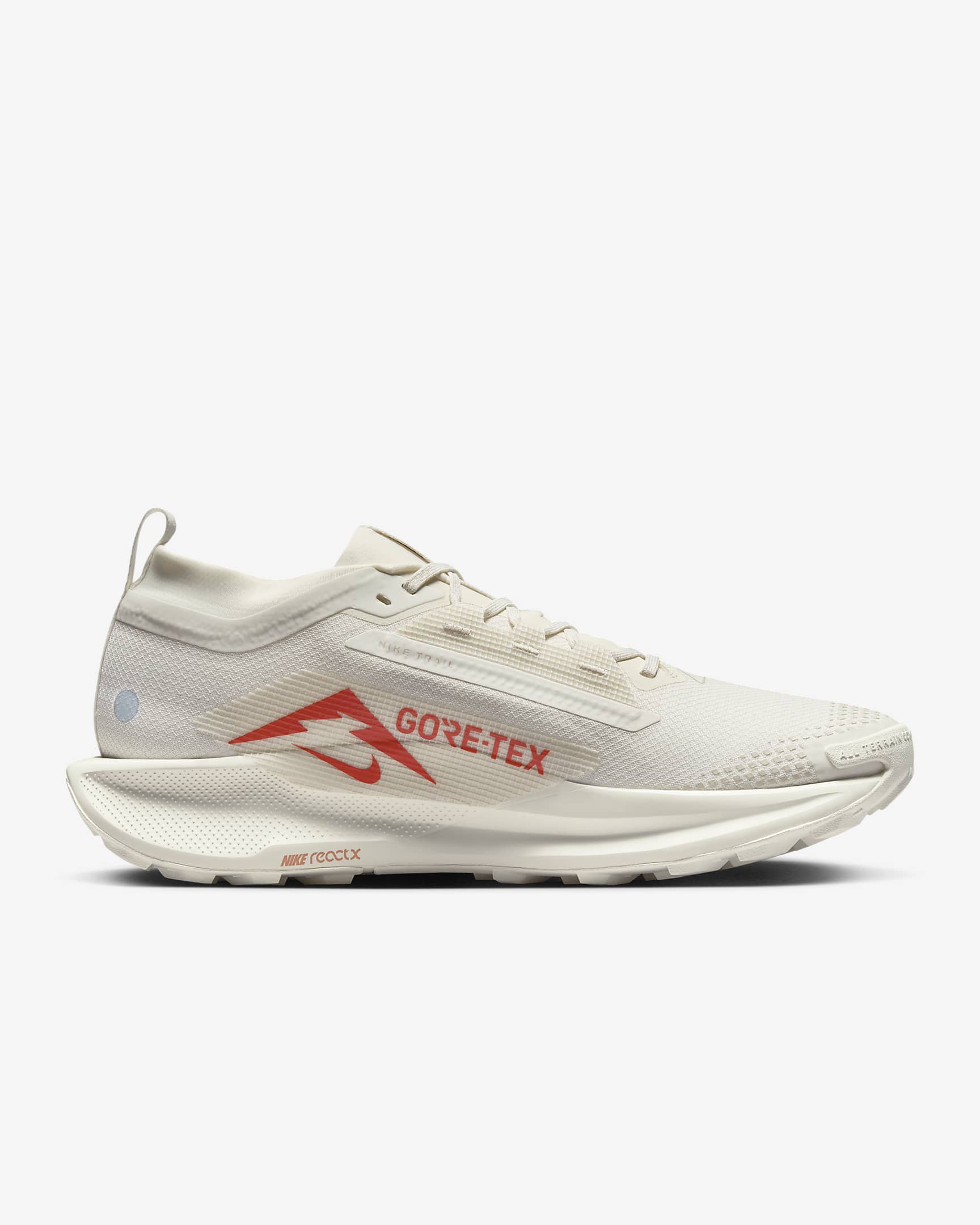 Vandtætte Nike Pegasus Trail 5 GORE-TEX-trailløbesko til mænd - Sail/Picante Red/Light Orewood Brown