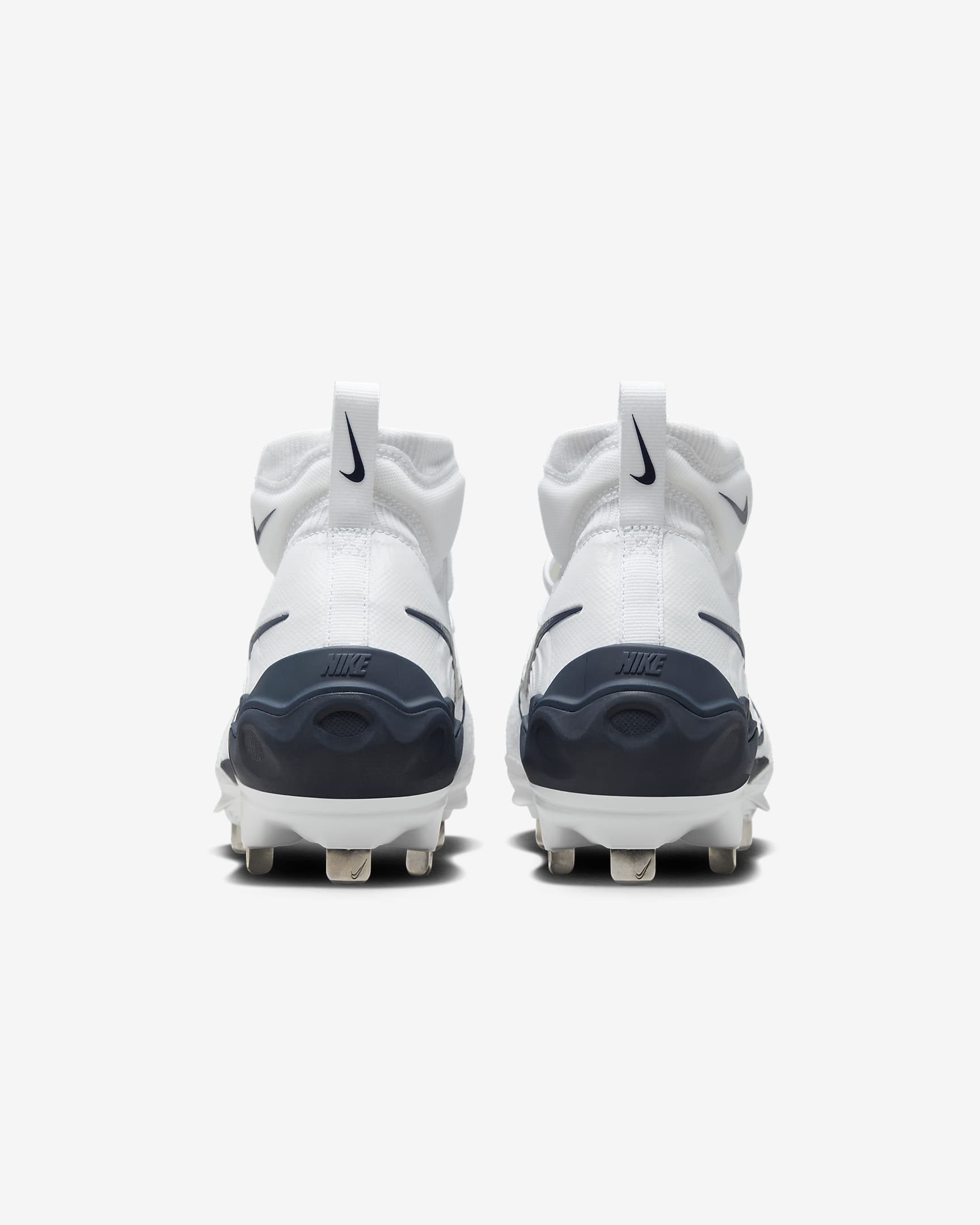 Nike Alpha Huarache NXT Men's Baseball Cleats - White/Pure Platinum/Midnight Navy