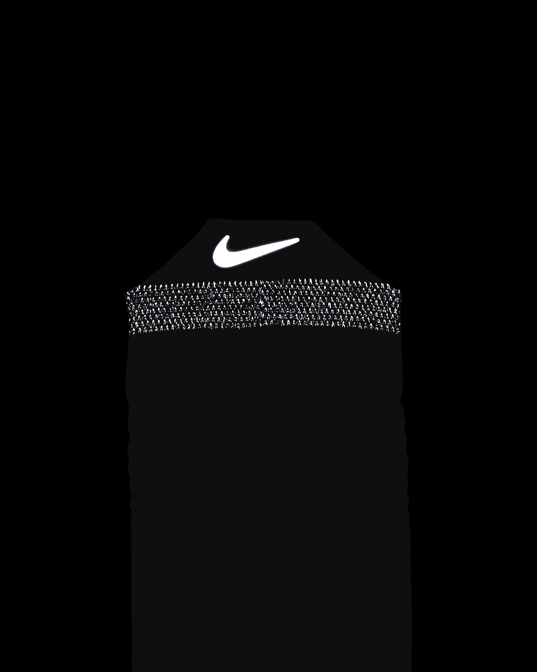 Nike Spark Lightweight No-Show Running Socks - Black/Reflect Silver