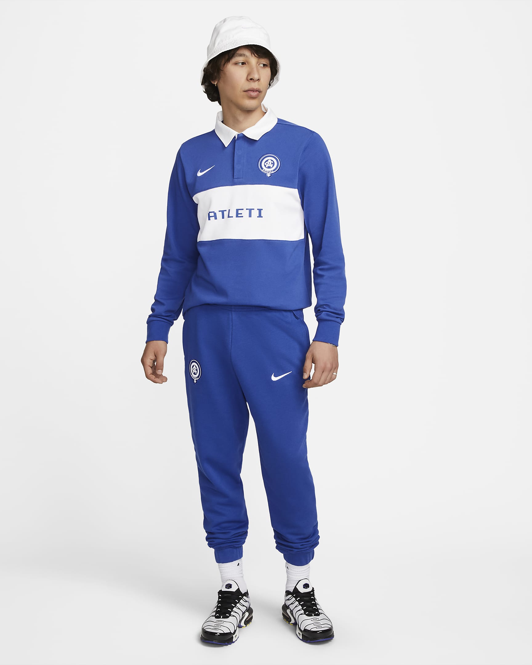 Atlético Madrid Men's Nike French Terry Trousers. Nike UK
