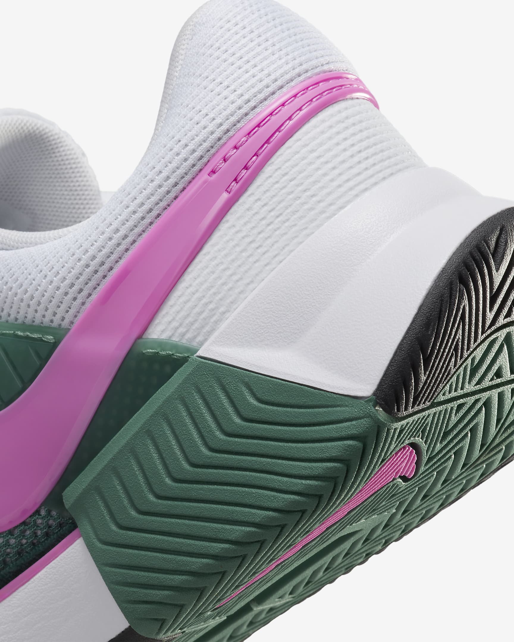 Nike Zoom GP Challenge 1 Women's Hard Court Tennis Shoes - White/Bicoastal/Black/Playful Pink