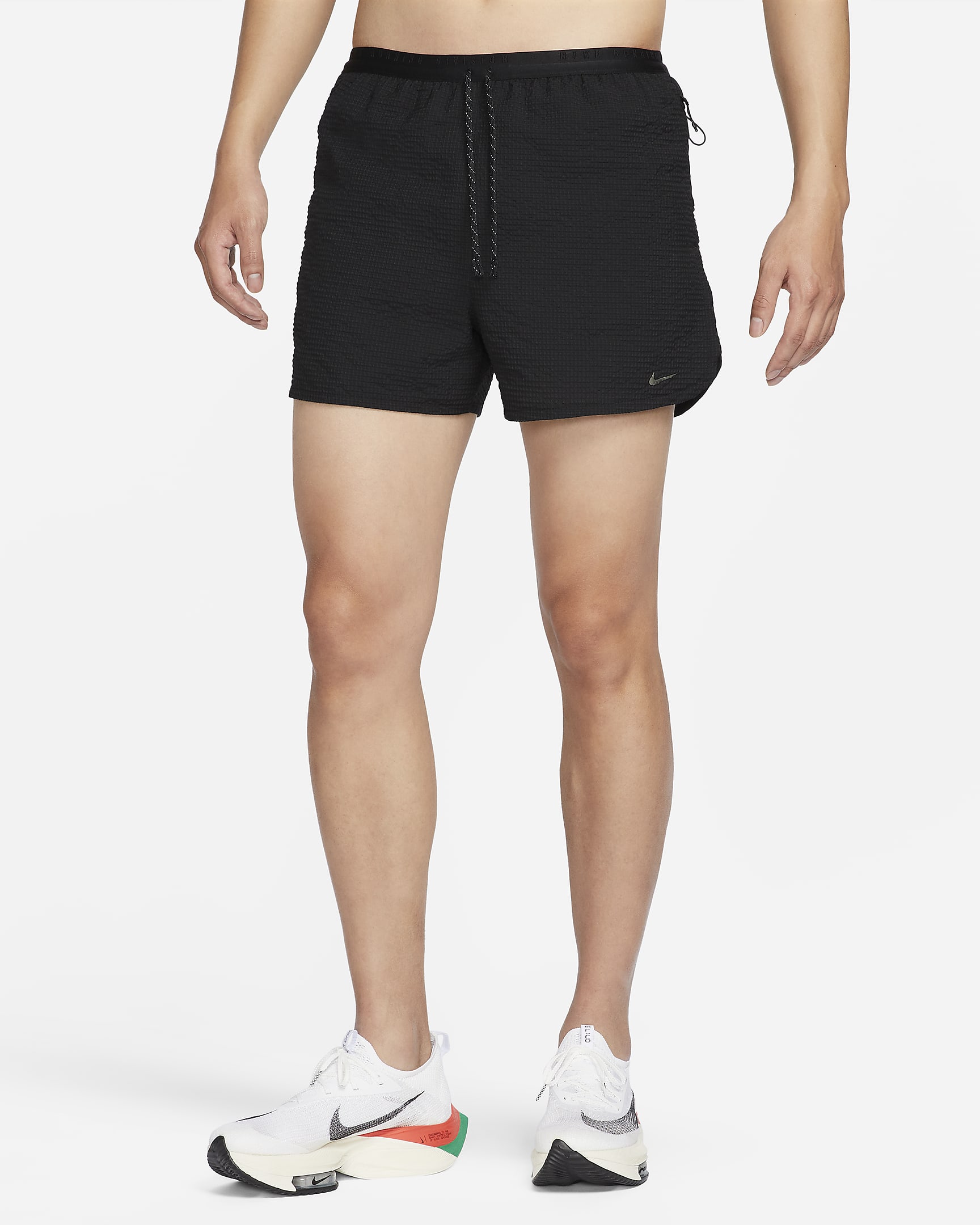 Nike Running Division Men's Dri-FIT ADV 4" Brief-Lined Running Shorts - Black