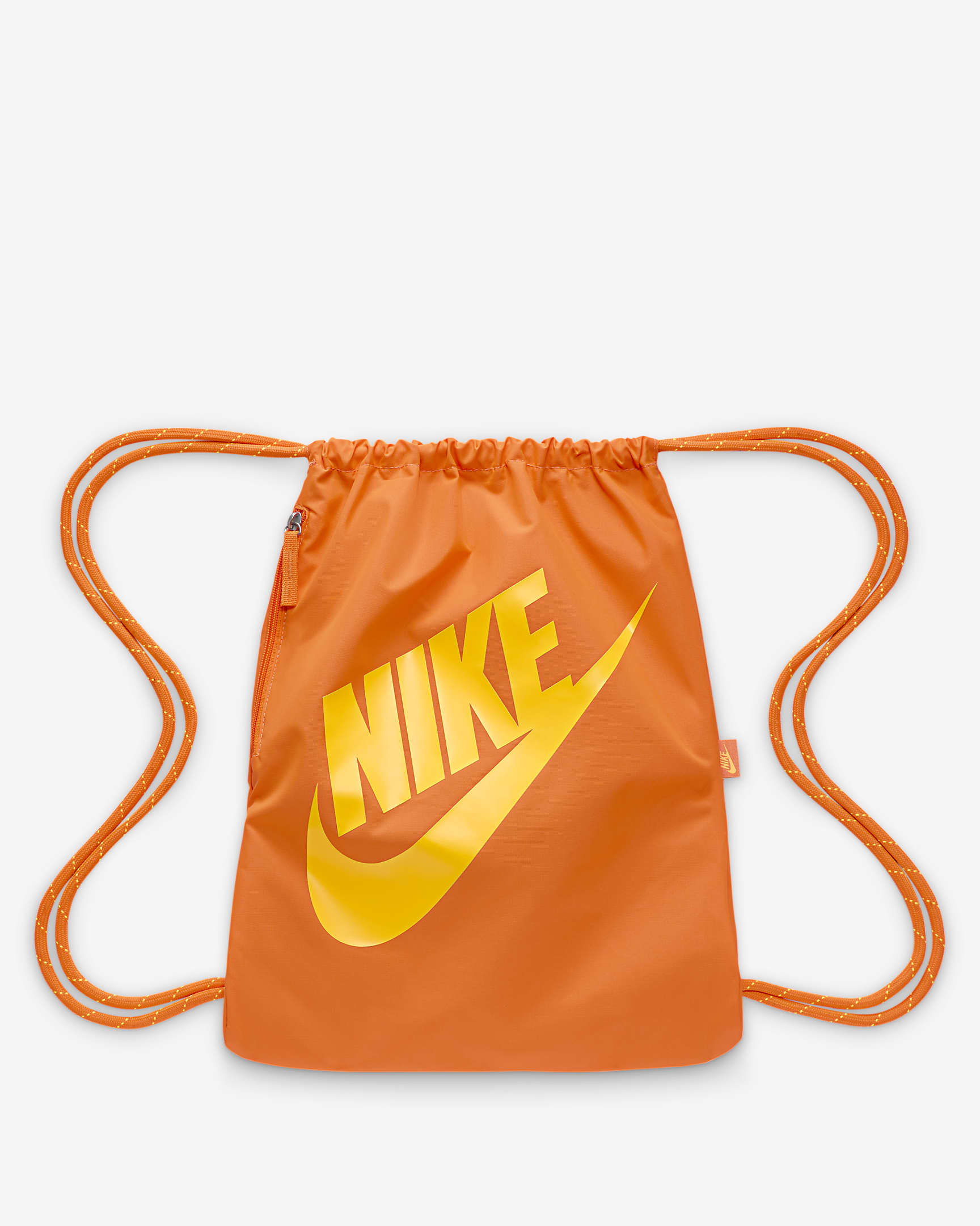 Sac avec cordon de serrage Nike Heritage (13 L) - Total Orange/Total Orange/Laser Orange