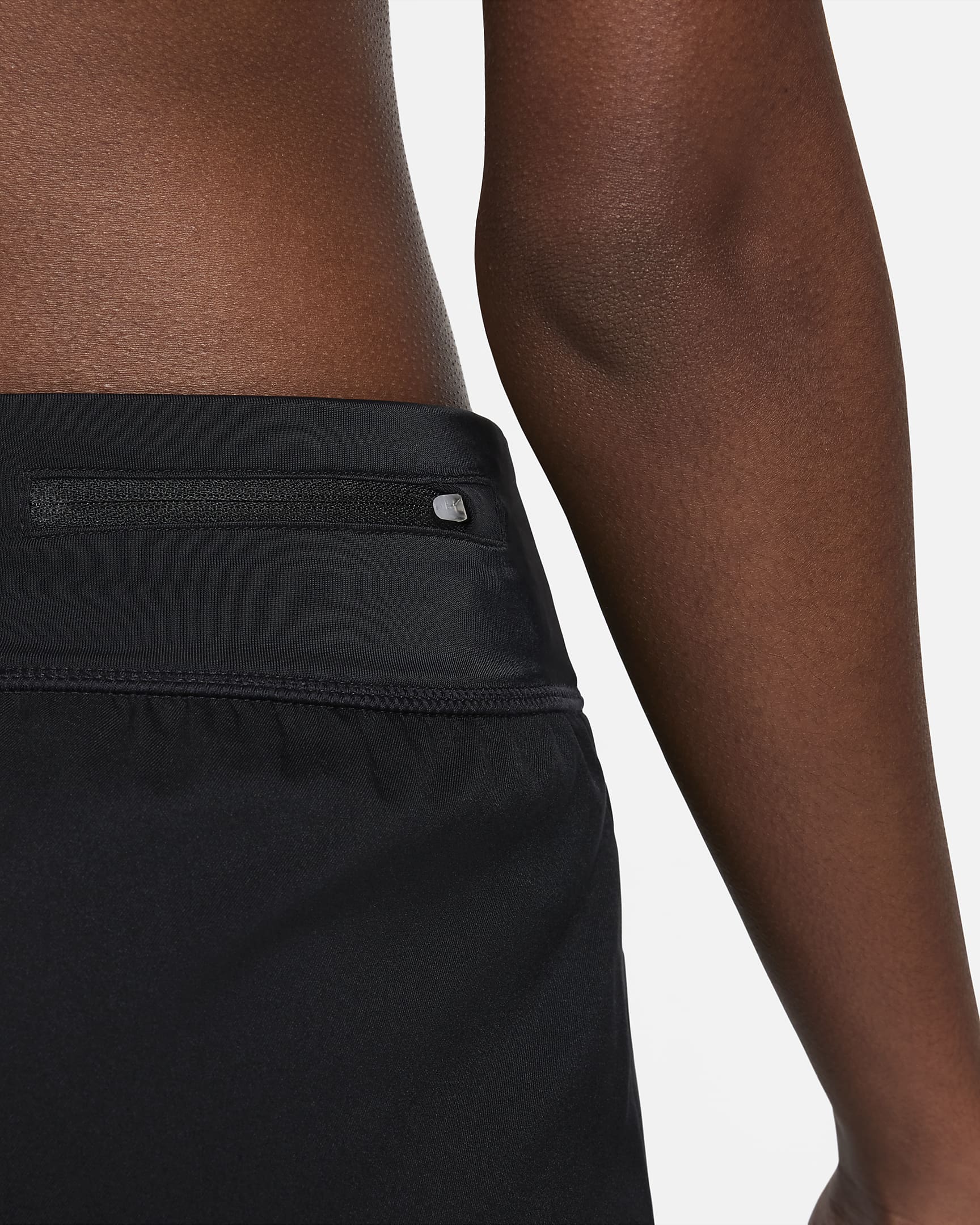 Shorts de playa para mujer Nike Essential - Negro