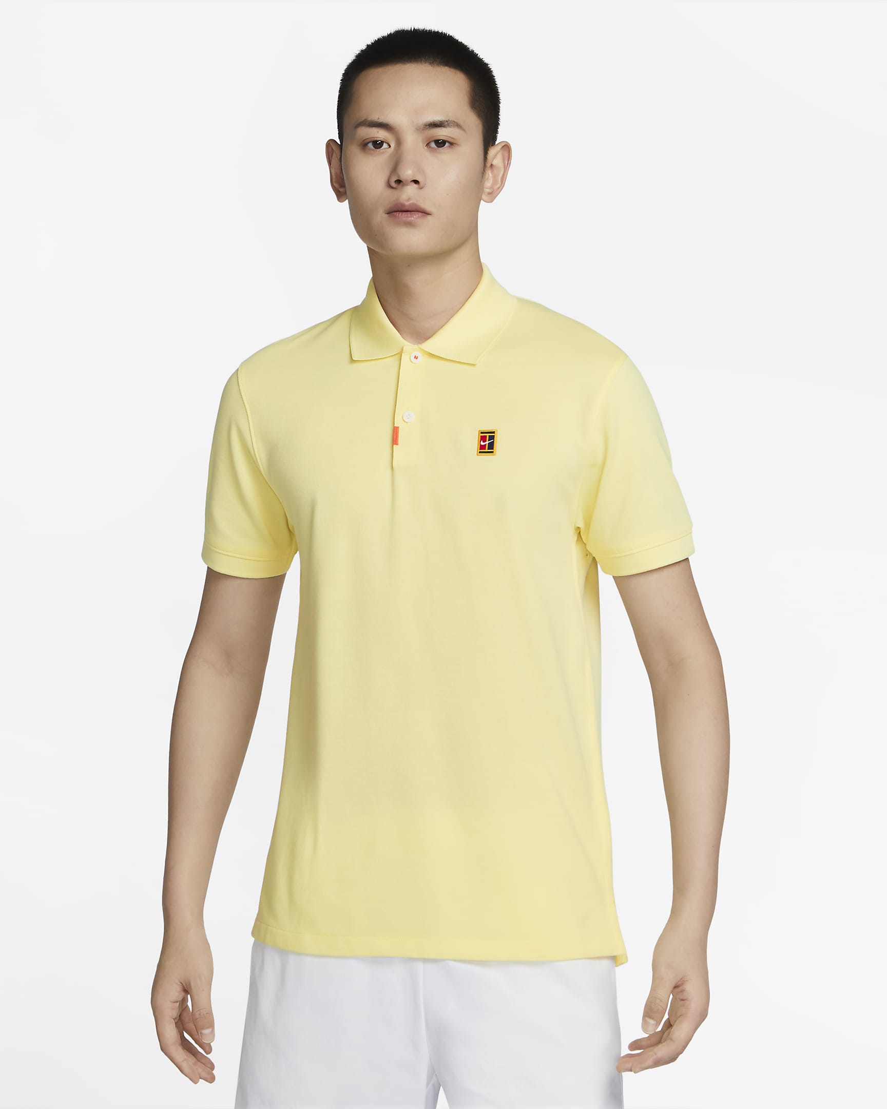 The Nike Polo Men's Slim-Fit Polo - Lemon Chiffon