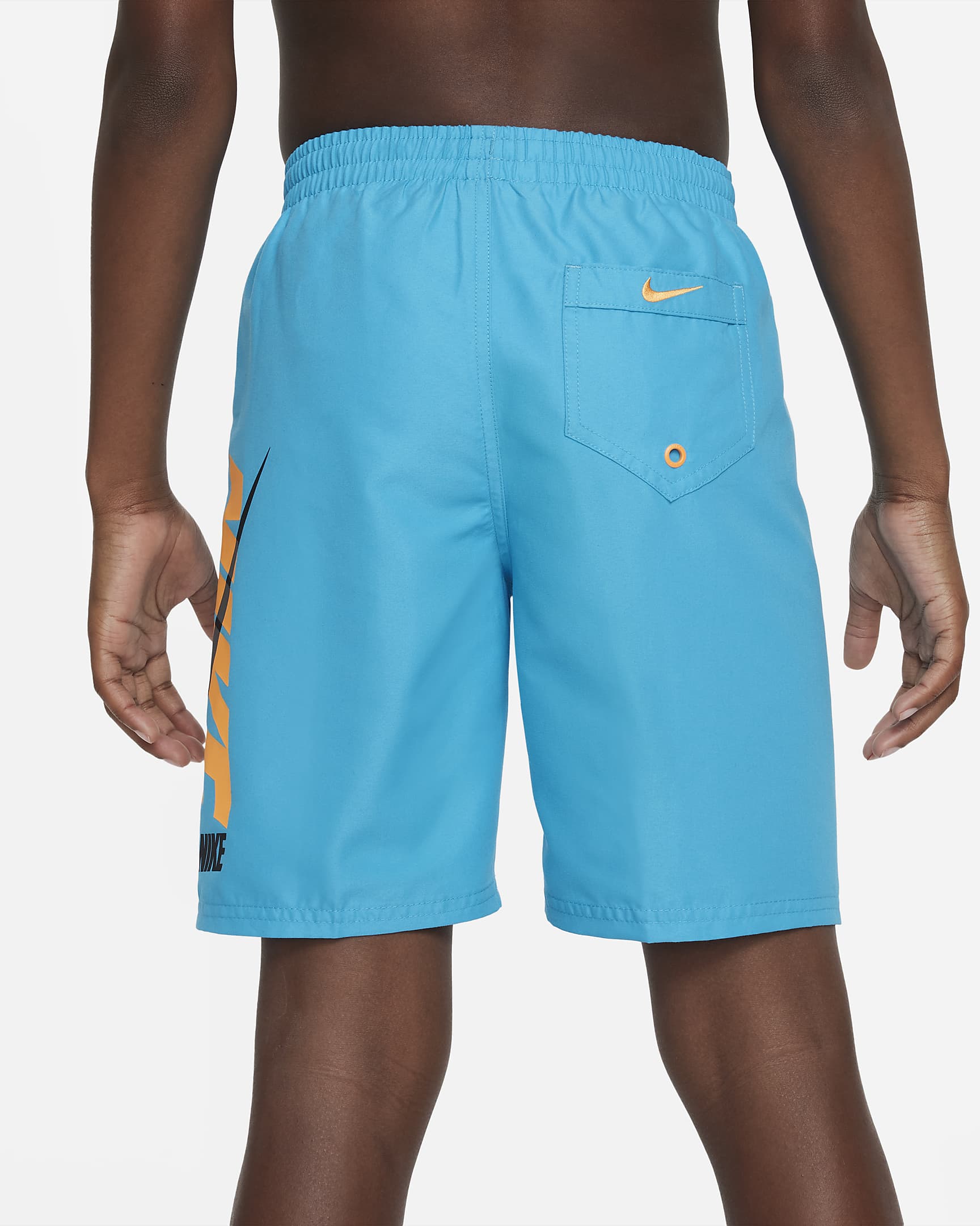 Nike Big Kids' (Boys') 7" Volley Shorts - Blue Lightning