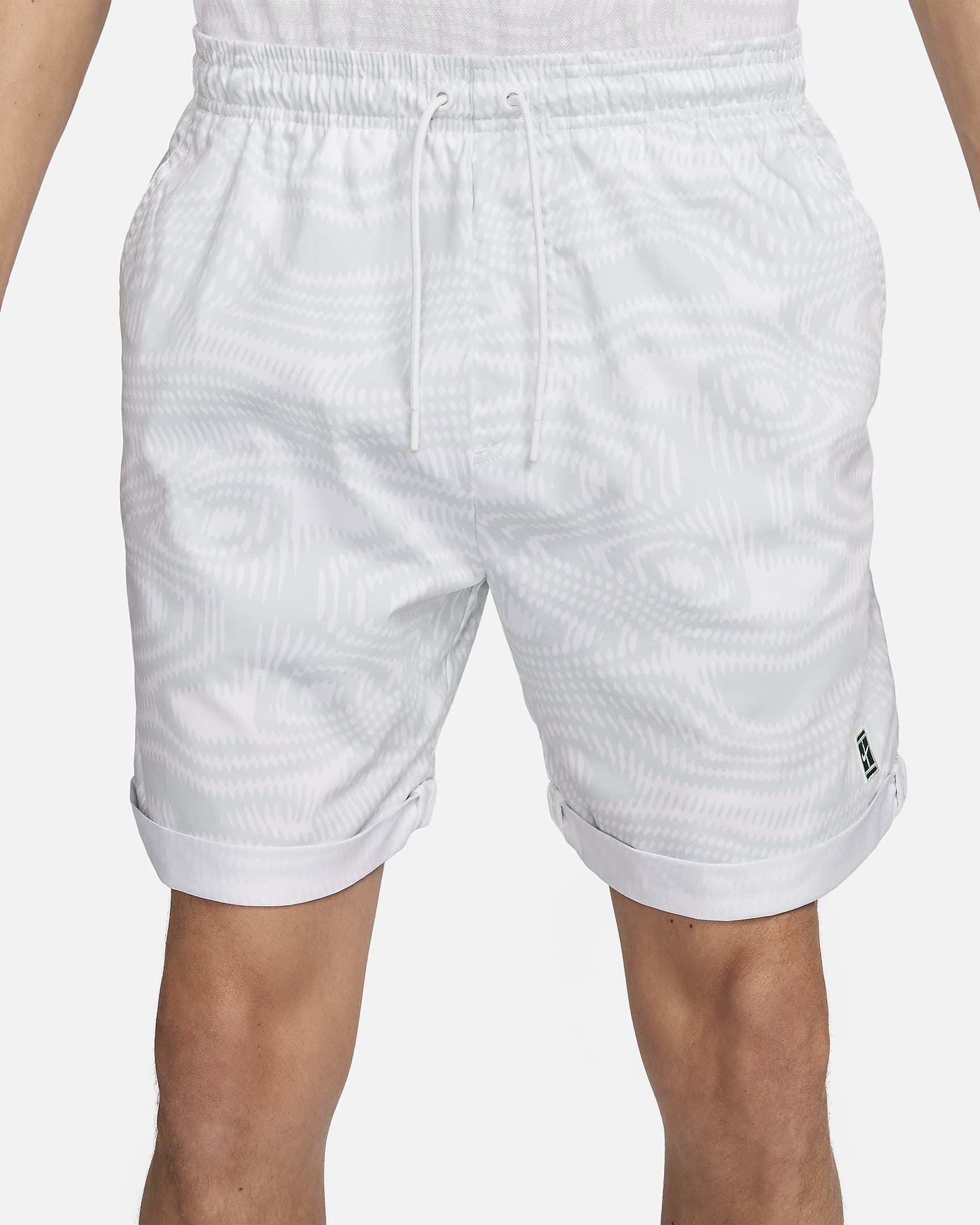 Shorts da tennis Dri-FIT 15 cm NikeCourt Heritage – Uomo - Bianco