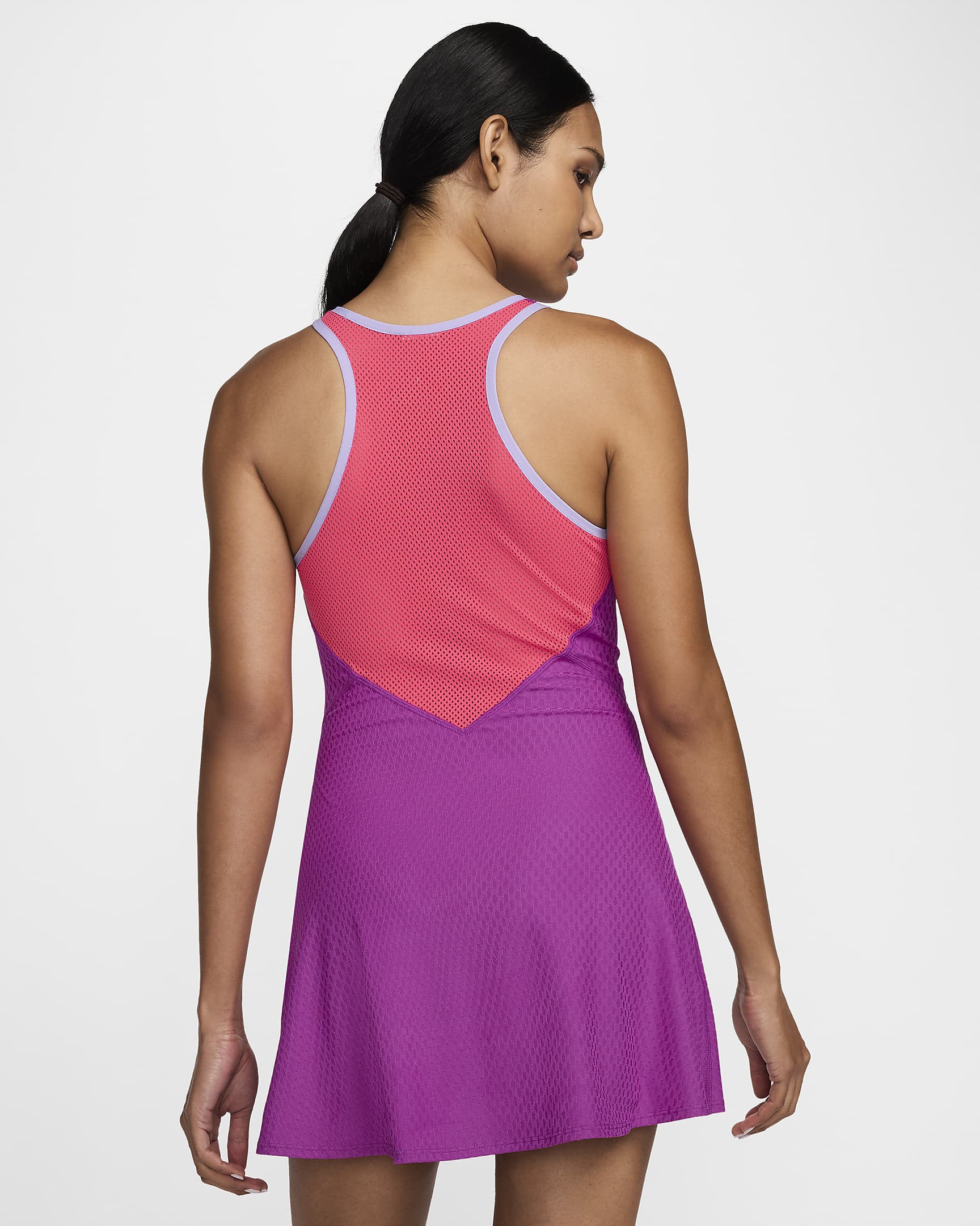 NikeCourt Slam Women's Dress - Hot Fuchsia/Aster Pink/Purple Pulse/White