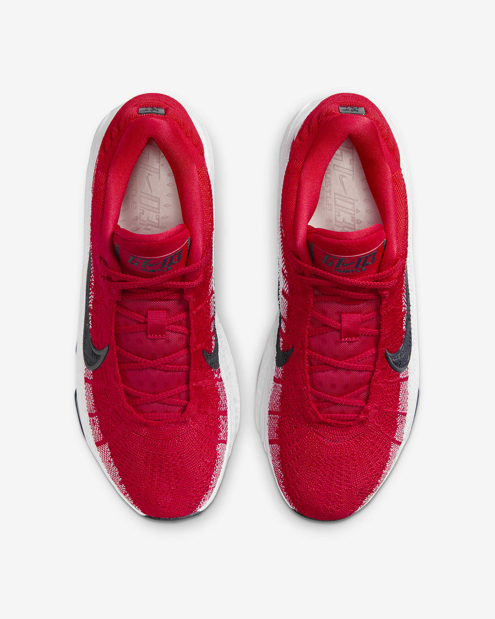 Παπούτσια μπάσκετ Nike G.T. Hustle 3 - University Red/Λευκό/Glacier Blue/Obsidian