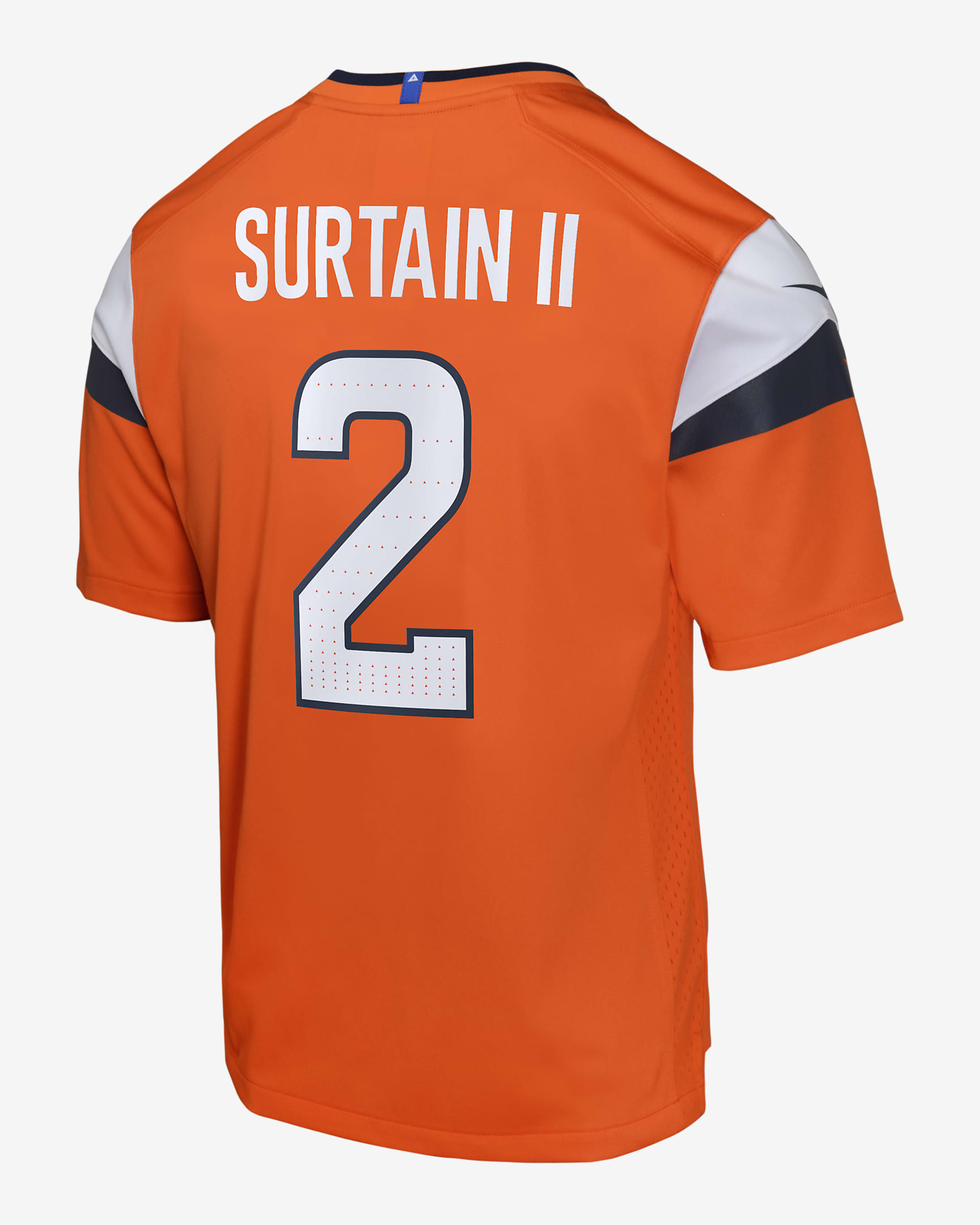 Patrick Surtain II Denver Broncos Big Kids' Nike NFL Game Jersey - Orange