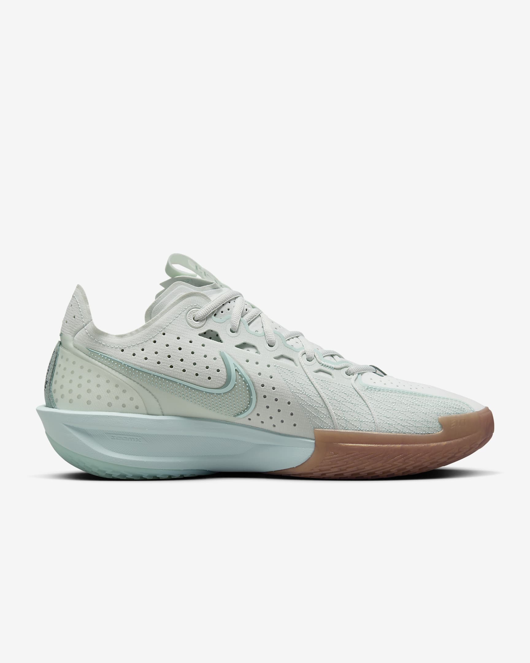 Nike G.T. Cut 3 basketbalschoenen - Barely Green/Sail/Safety Orange/Jade Ice