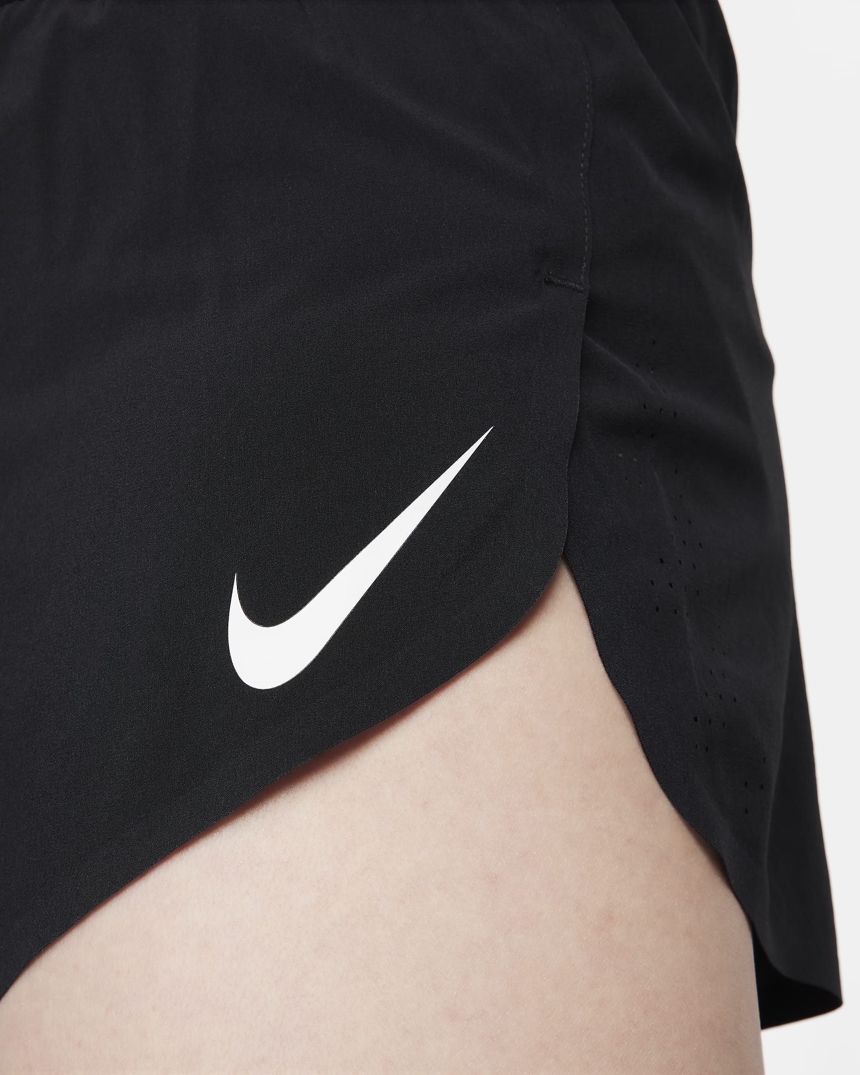 Nike AeroSwift Men's Dri-FIT ADV 2" Brief-Lined Running Shorts - Black/Summit White