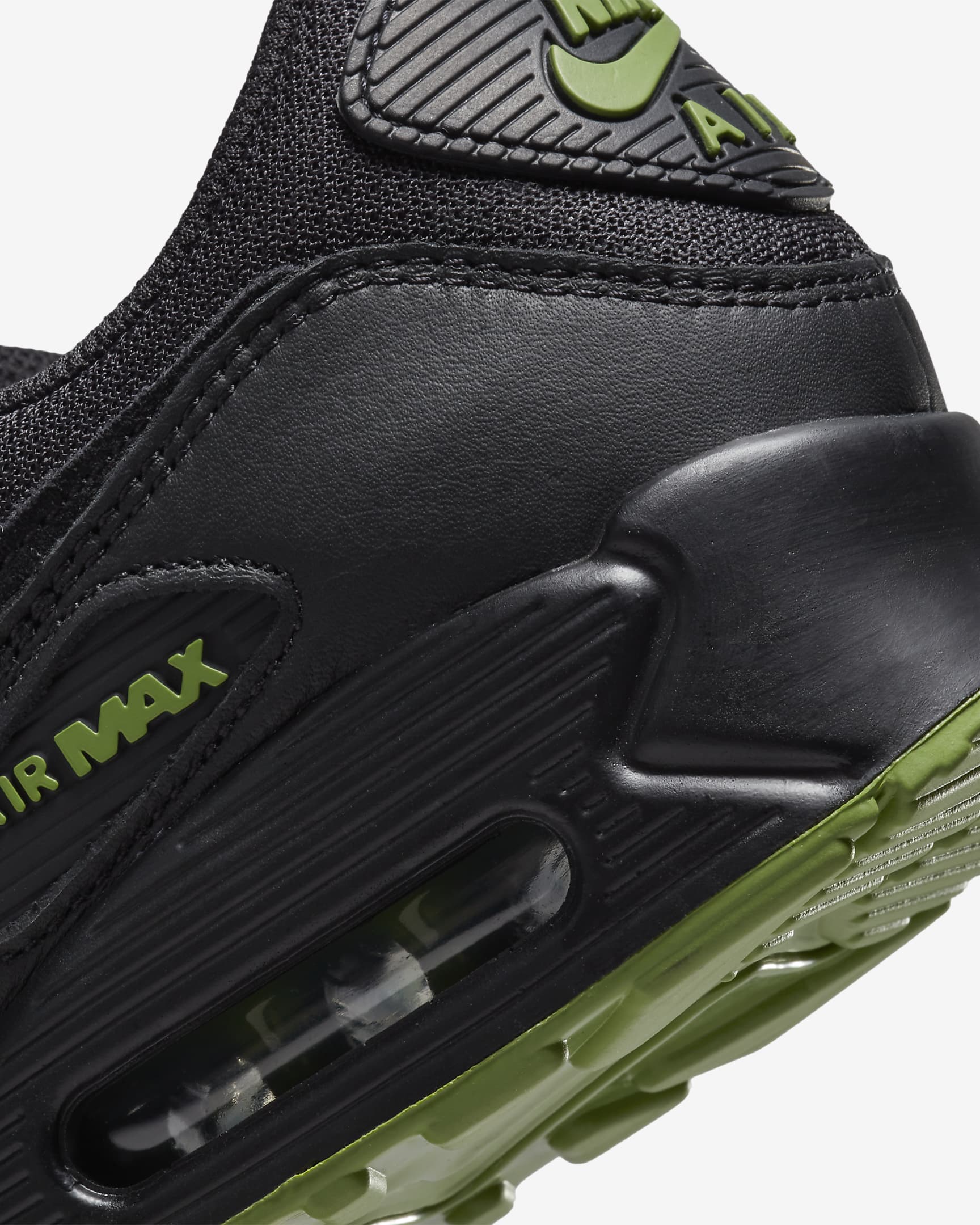 Nike Air Max 90 Men's Shoes - Black/Chlorophyll/Black