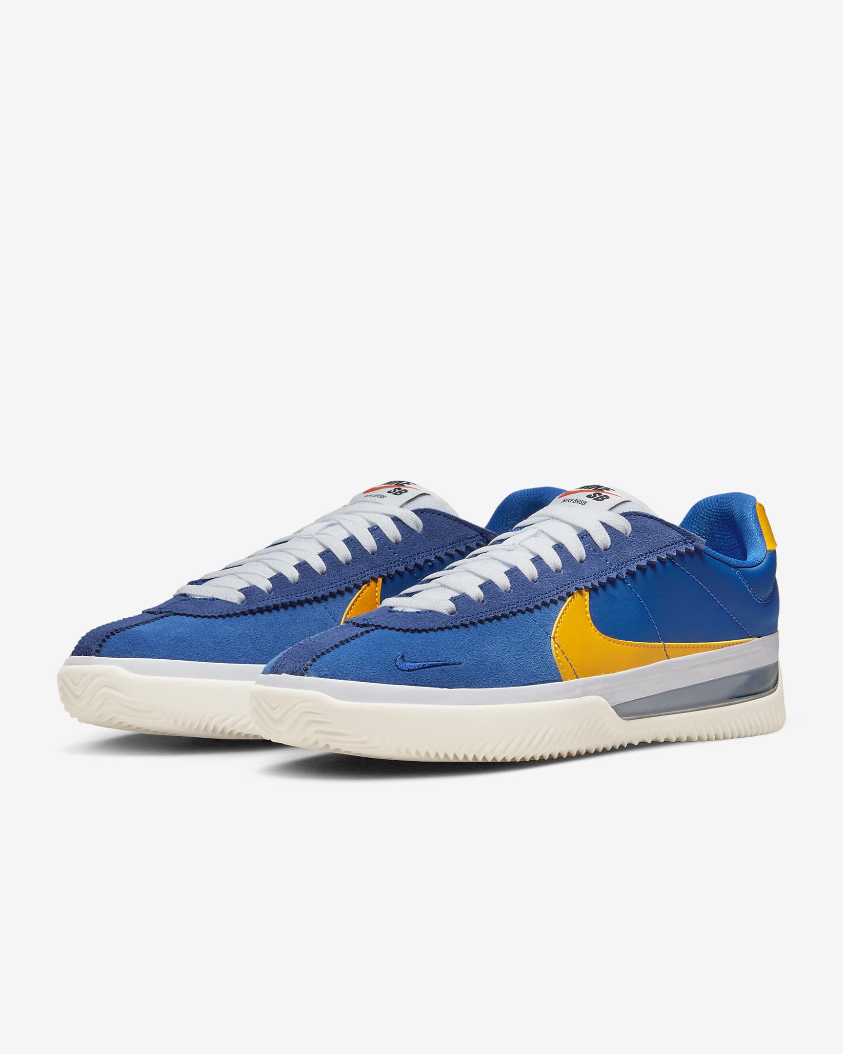 Nike BRSB Skate Shoes - Game Royal/Deep Royal Blue/Summit White/University Gold