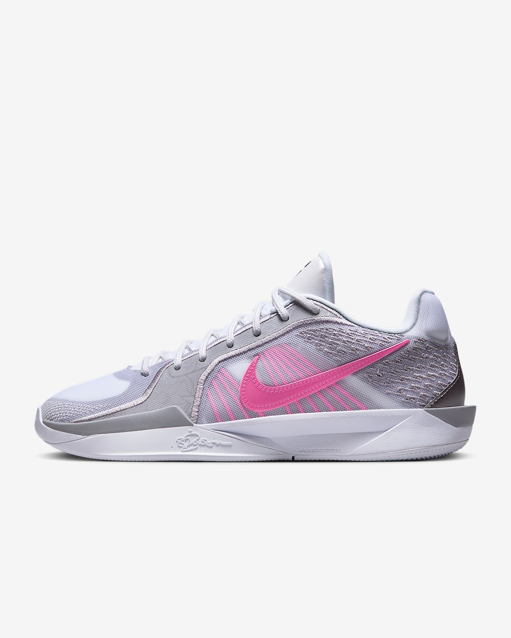 Sabrina 2 Basketball Shoes - White/Cement Grey/Black/Pinksicle