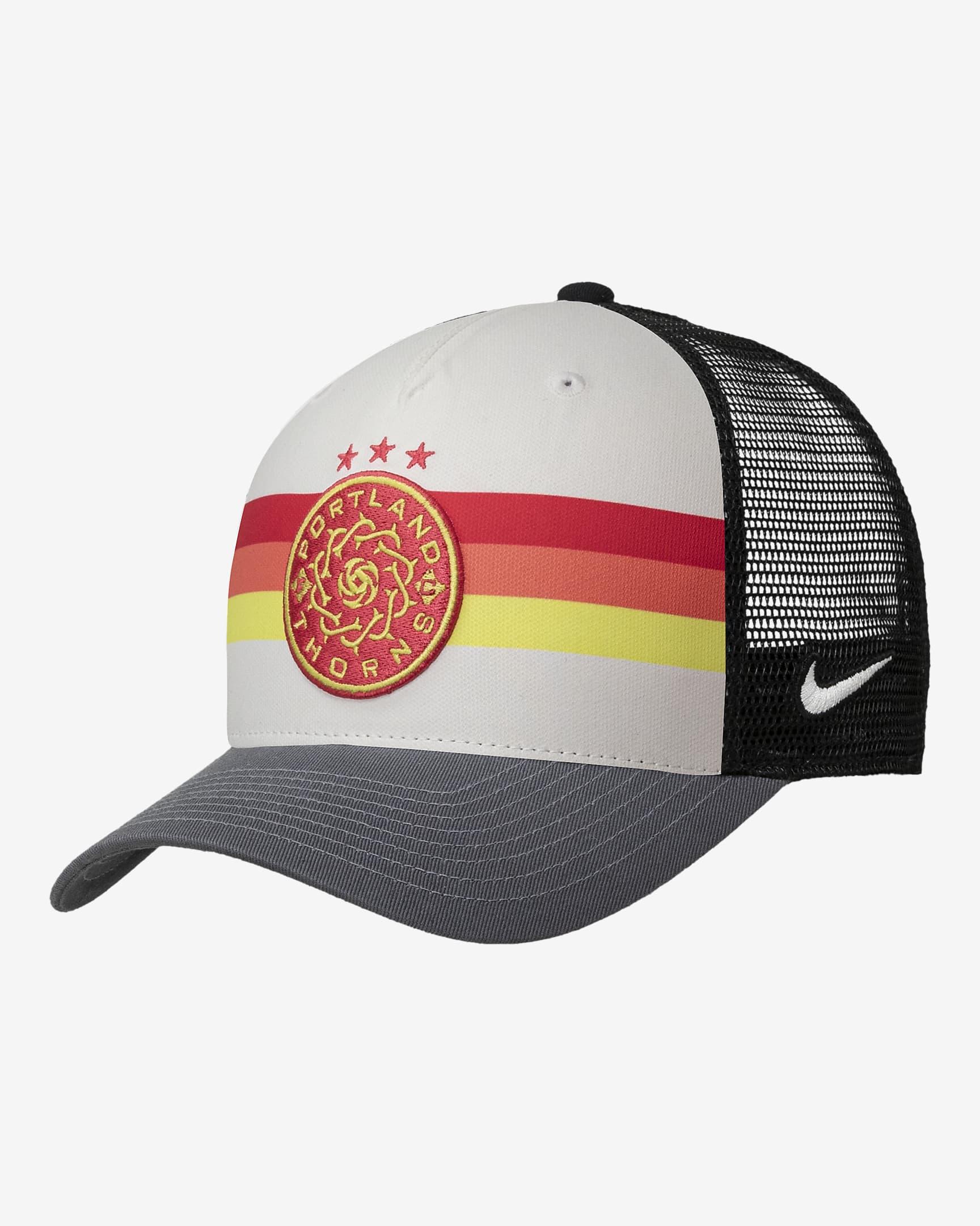 Gorra de rejilla Nike NWSL Portland Thorns FC - Negro