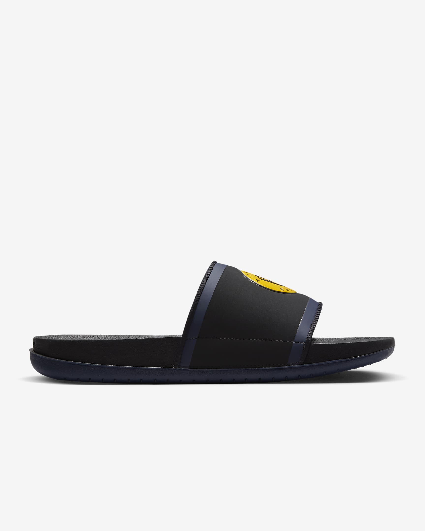 Nike Offcourt (MLB Milwaukee Brewers) Slide - Black/College Navy/Amarillo