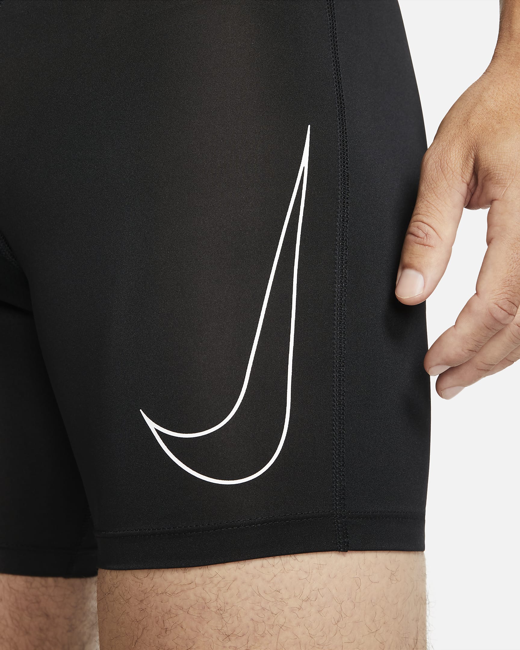 Nike Pro Dri-FIT Men's Shorts - Black/White