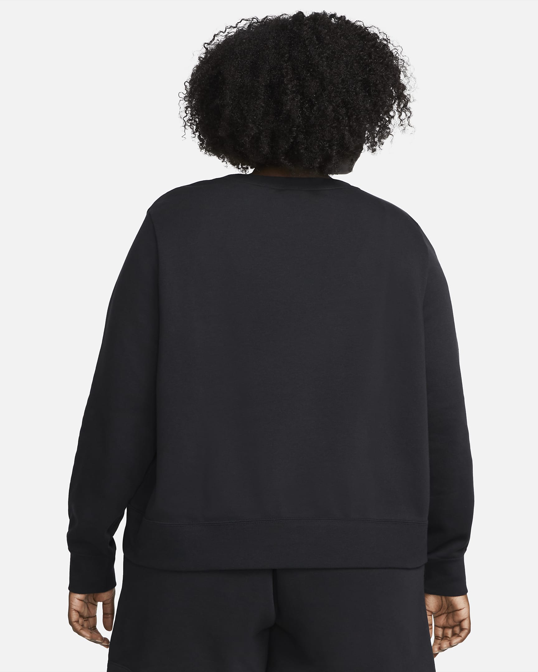 Nike Sportswear Club Fleece Women's CrewNeck Sweatshirt (Plus Size