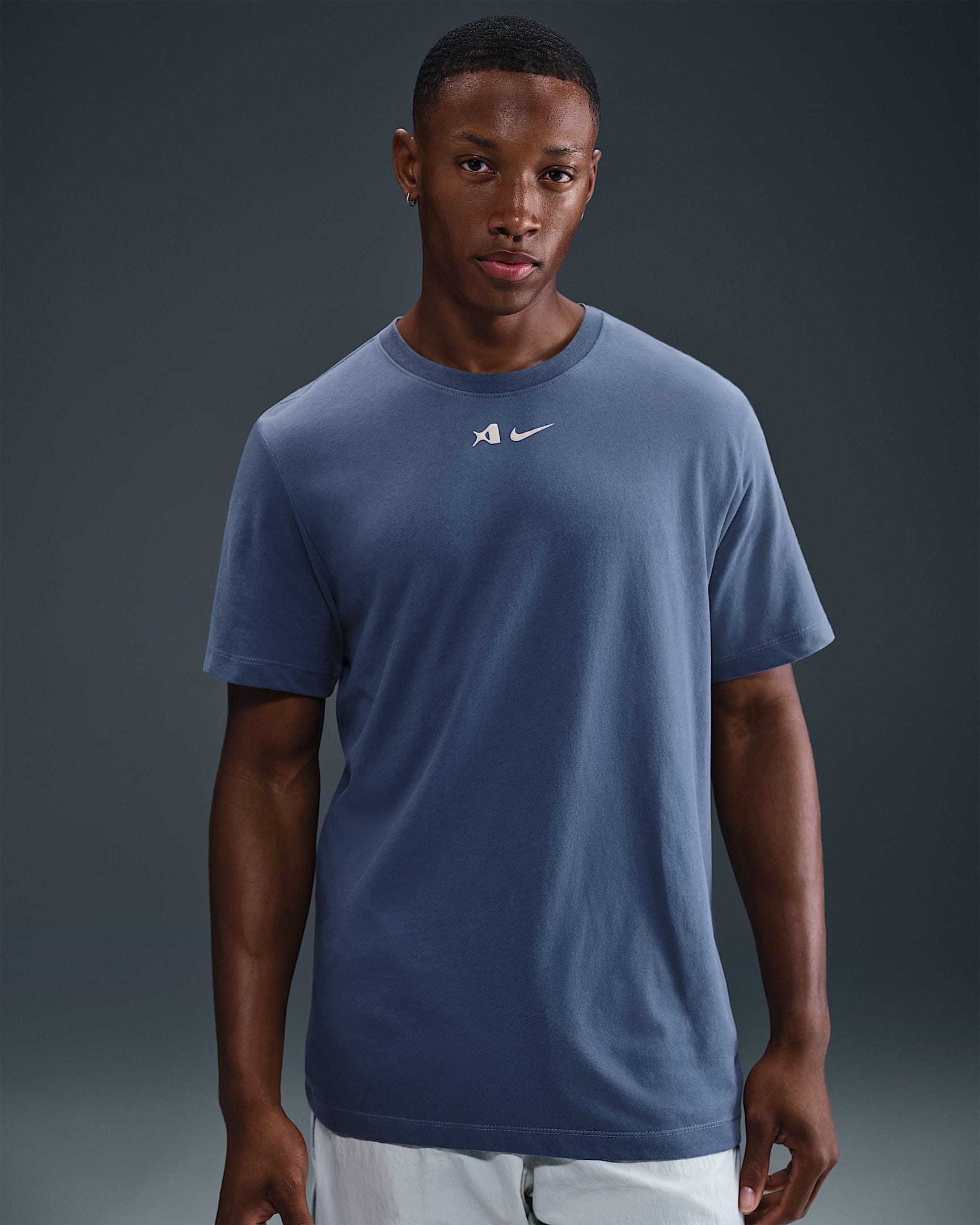 A'ja Wilson Men's Dri-FIT T-Shirt - Diffused Blue