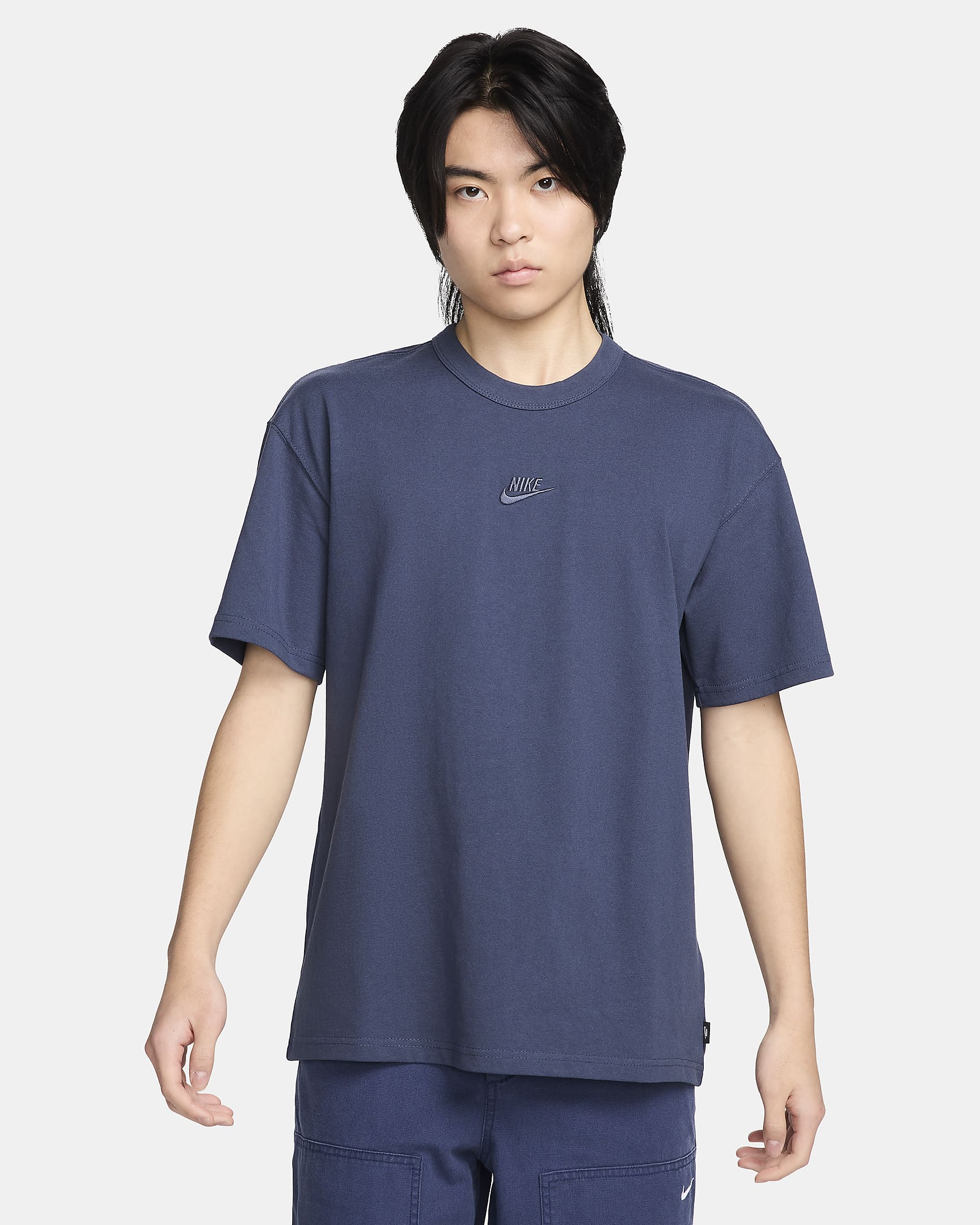 Nike Sportswear Premium Essentials Men's T-Shirt - Thunder Blue