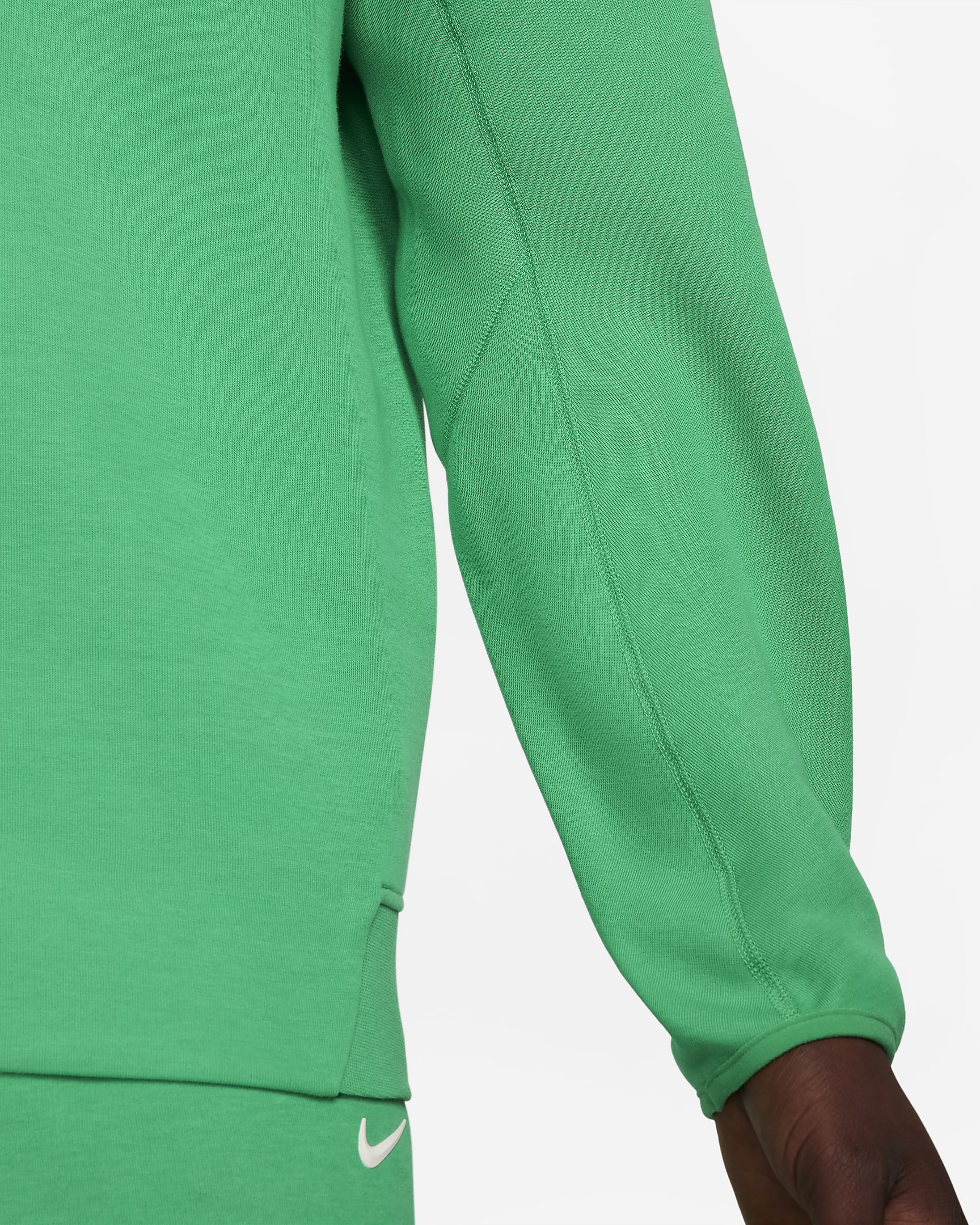 NOCTA Tech Fleece Men's Crew - Stadium Green/Sail