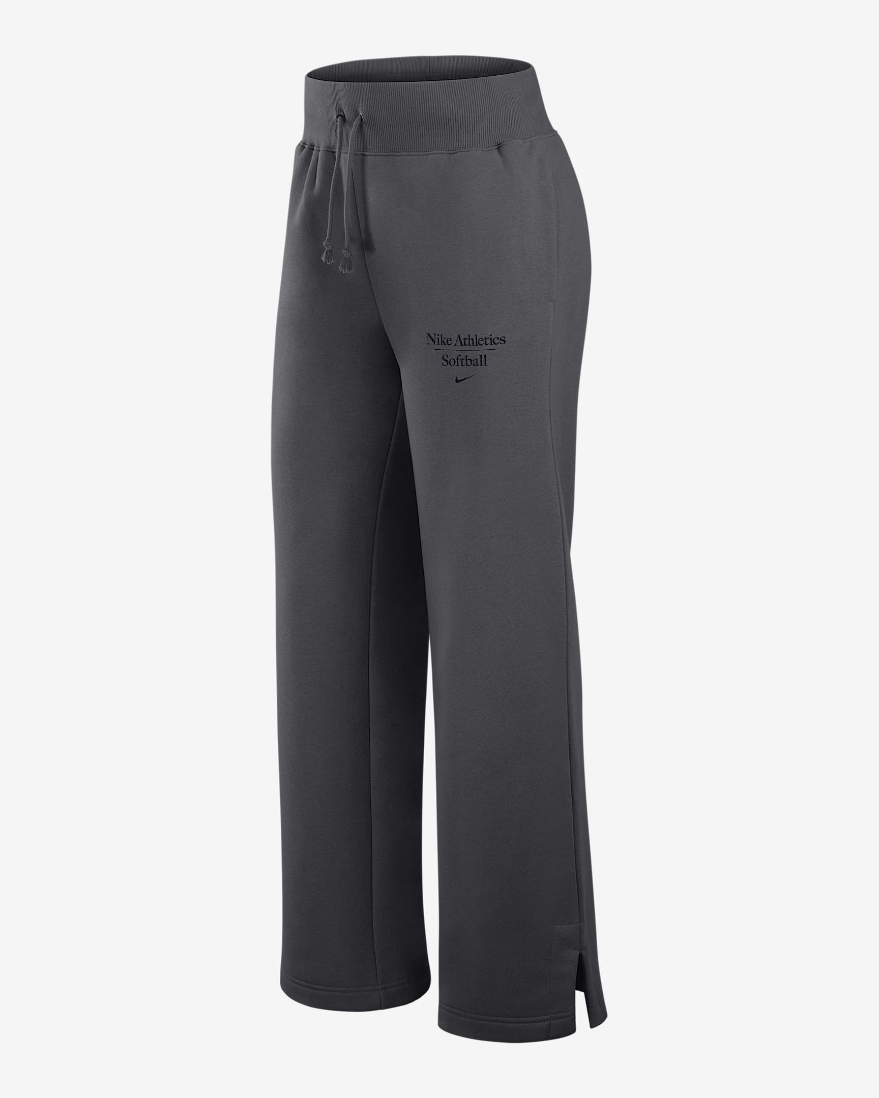 Nike Phoenix Fleece Women's Softball Pants - Anthracite
