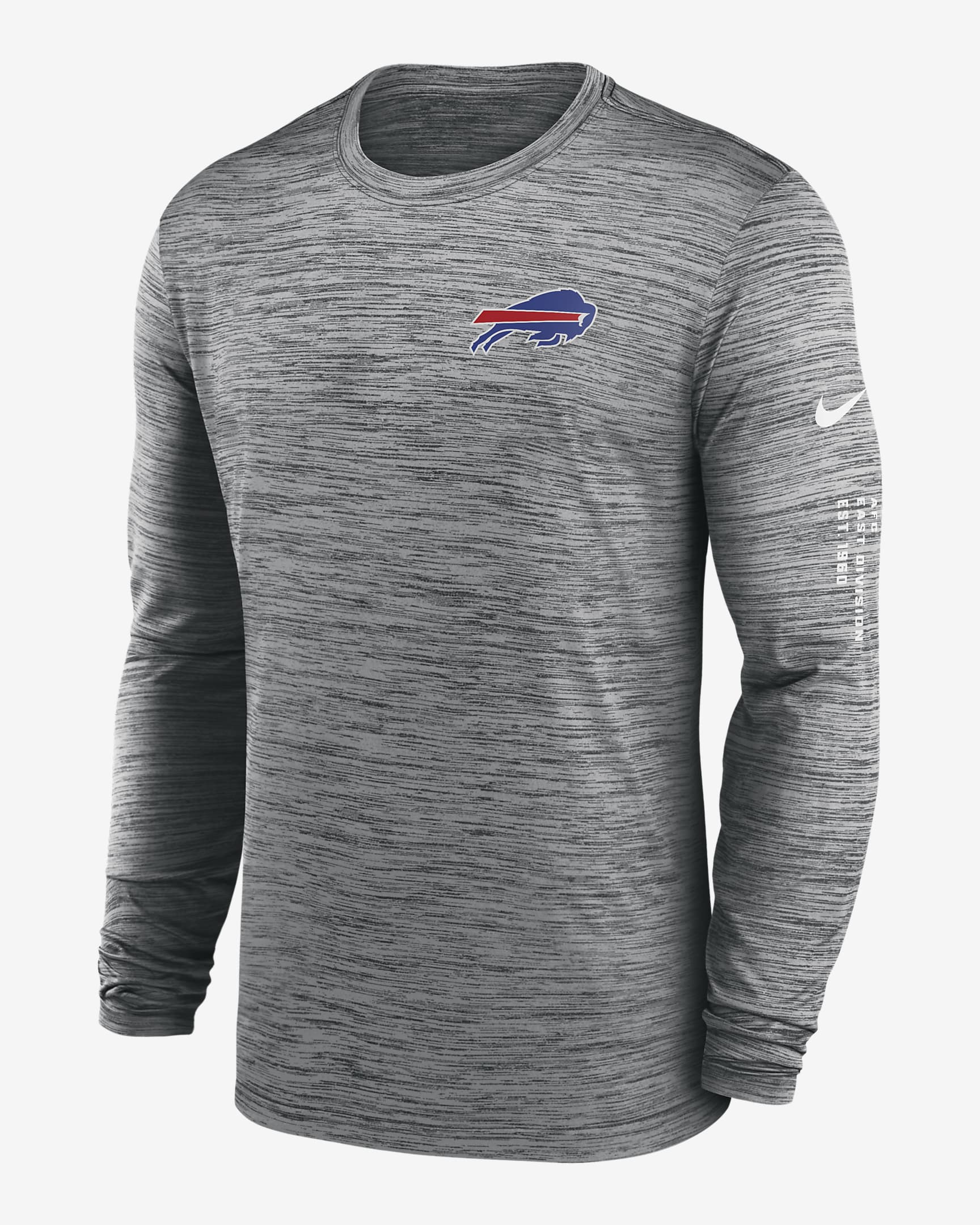 Buffalo Bills Velocity Men's Nike Dri-FIT NFL Long-Sleeve T-Shirt. Nike.com