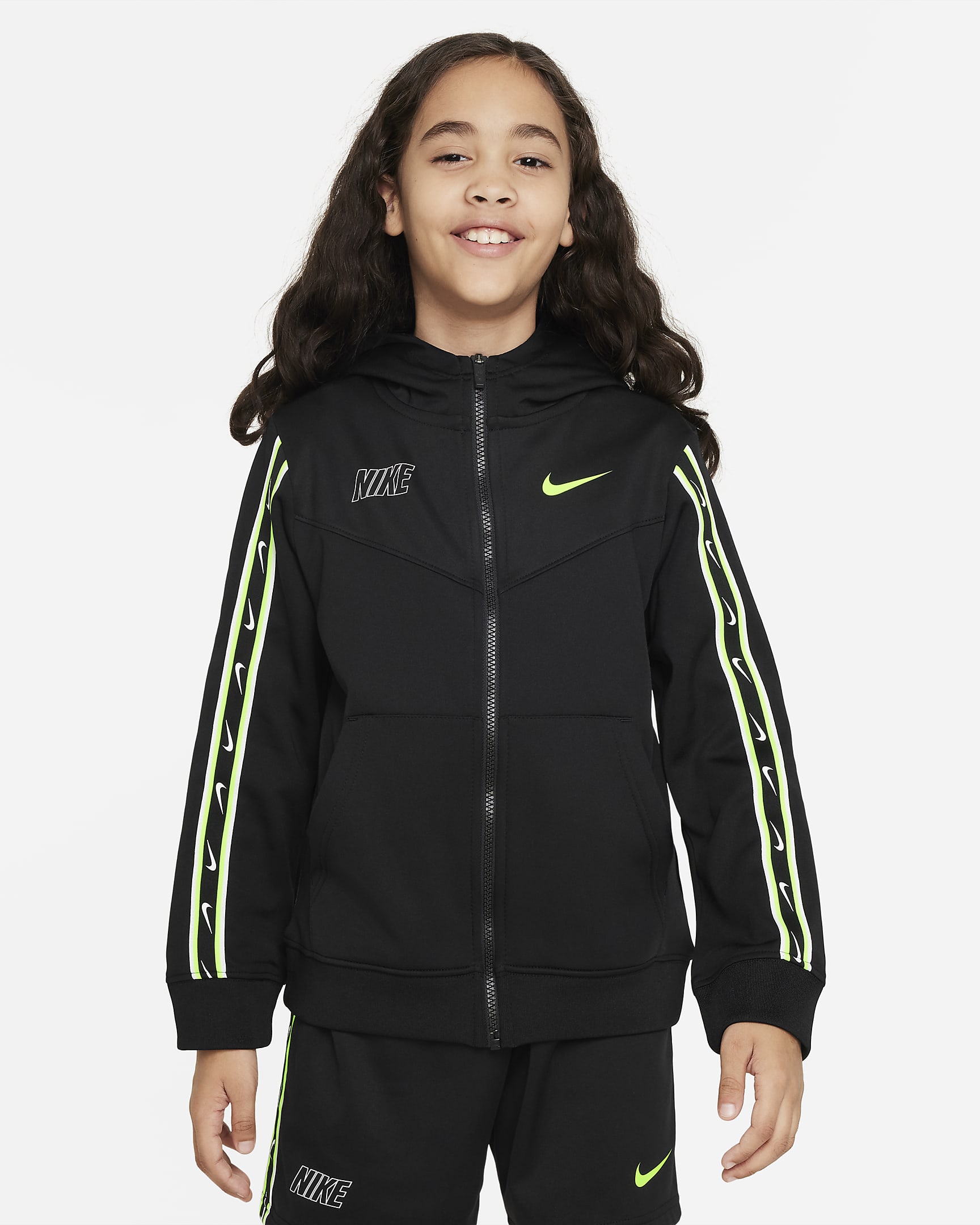 Nike Sportswear Repeat Older Kids' (Boys') Full-Zip Hoodie. Nike UK