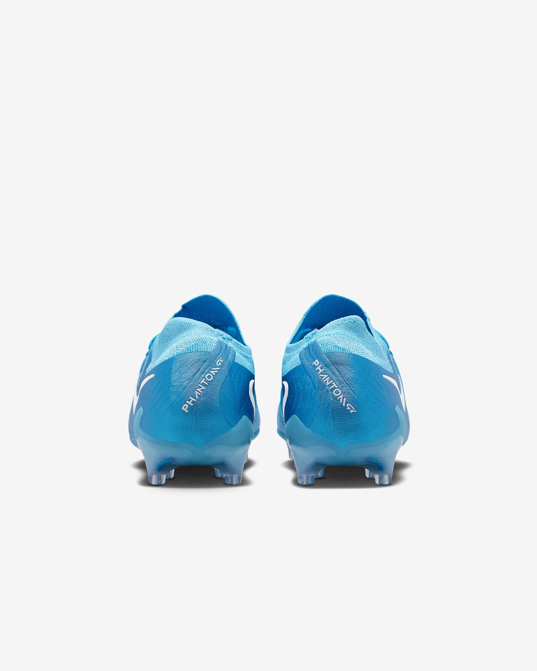 Nike Phantom GX 2 Elite AG lav fotballsko - Blue Fury/Hvit