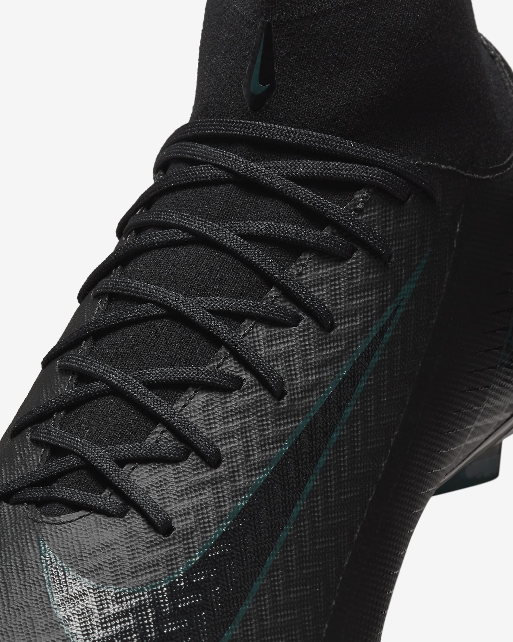 Nike Mercurial Superfly 10 Academy high top voetbalschoenen (meerdere ondergronden) - Zwart/Deep Jungle/Zwart