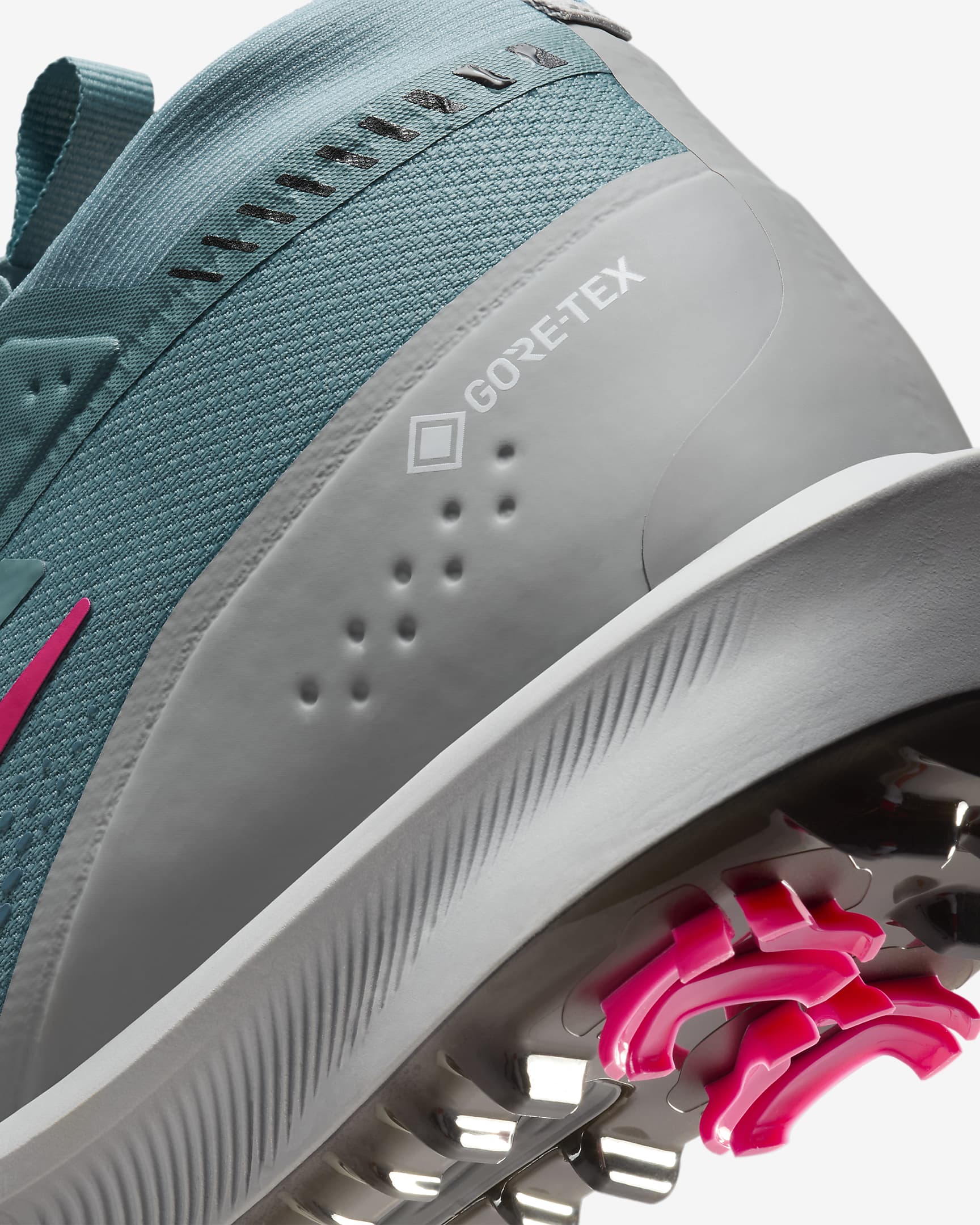 Nike Infinity Tour 2 GORE-TEX Men's Waterproof Golf Shoes - Denim Turquoise/Aegean Storm/Hyper Pink/Black