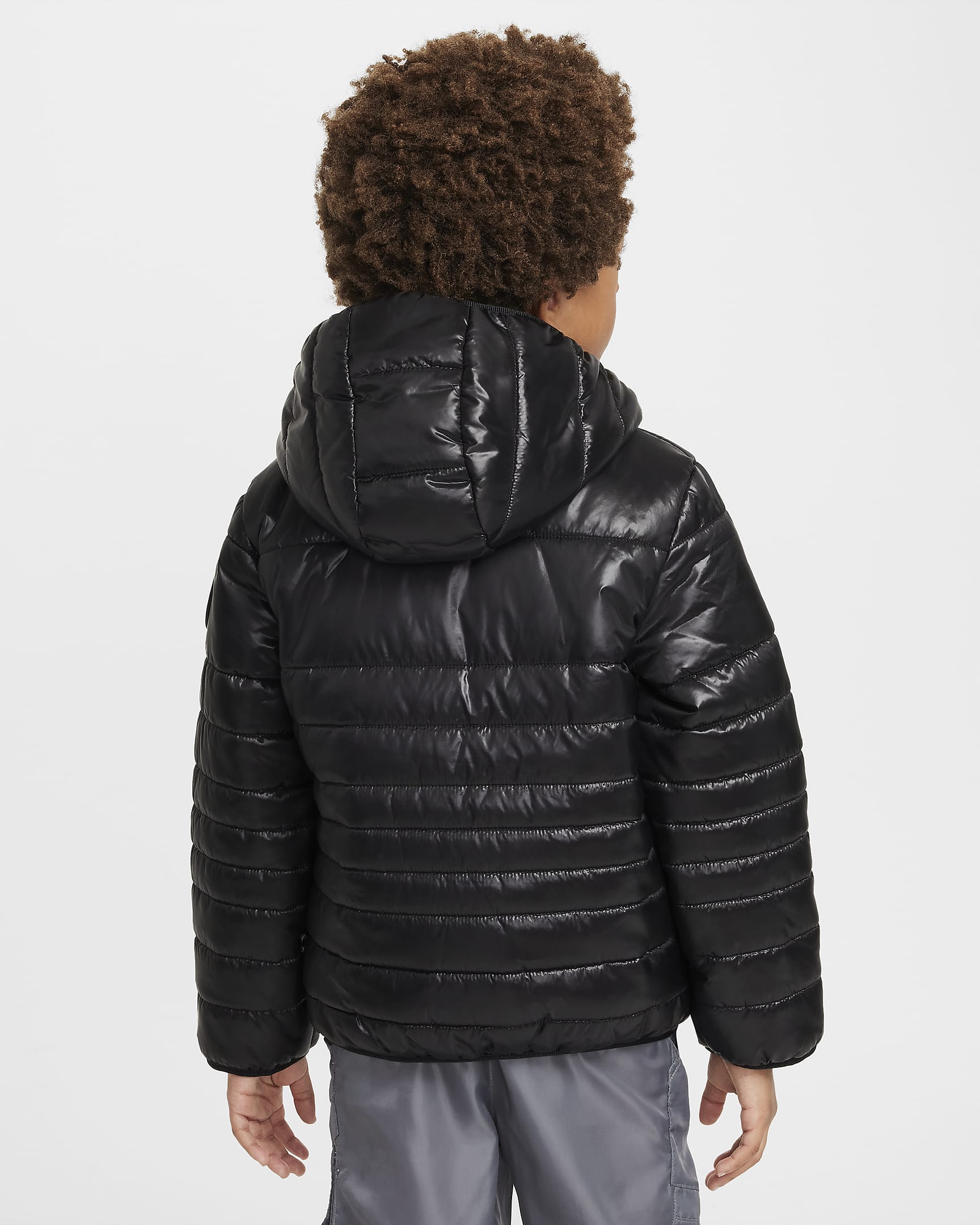 Nike Younger Kids' Filled Quilted Jacket - Black