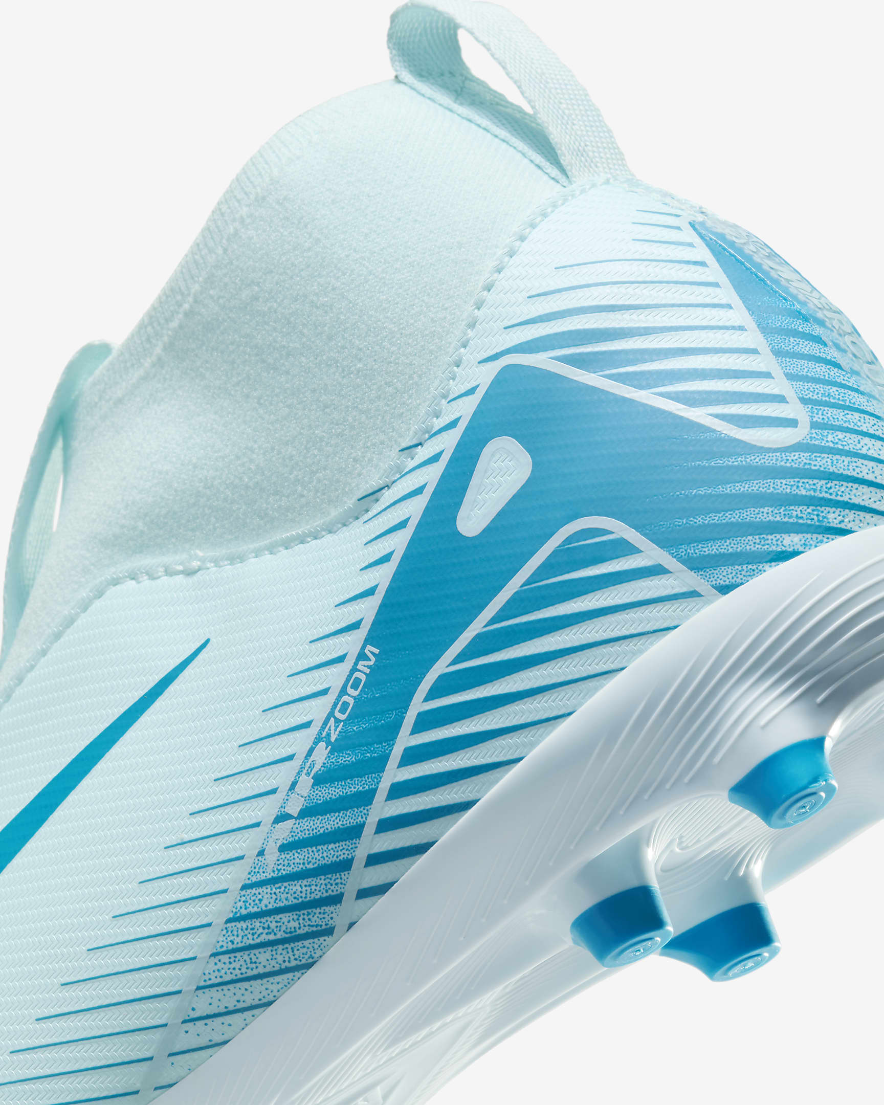 Nike Jr. Mercurial Superfly 10 Academy 小/大童 MG 高筒足球釘鞋 - Glacier Blue/Blue Orbit