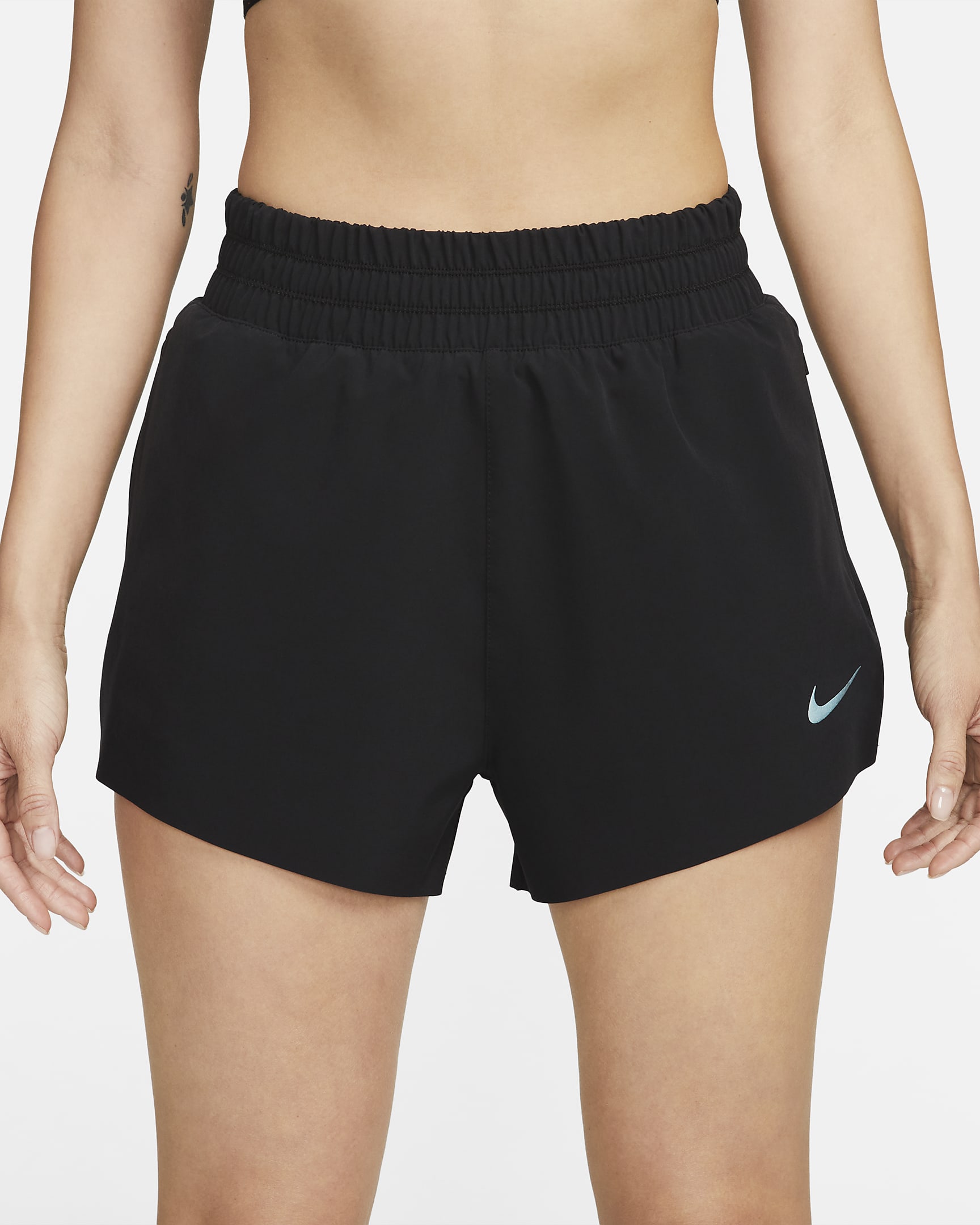 Nike Dri-FIT Running Division Women's High-Waisted 7.5cm (approx ...