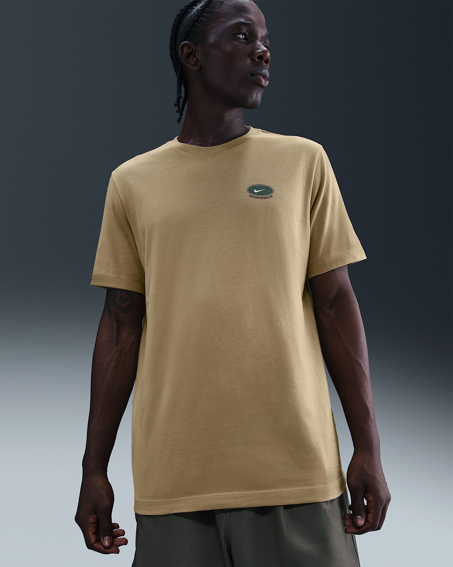Nike Sportswear Men's T-Shirt - Parachute Beige